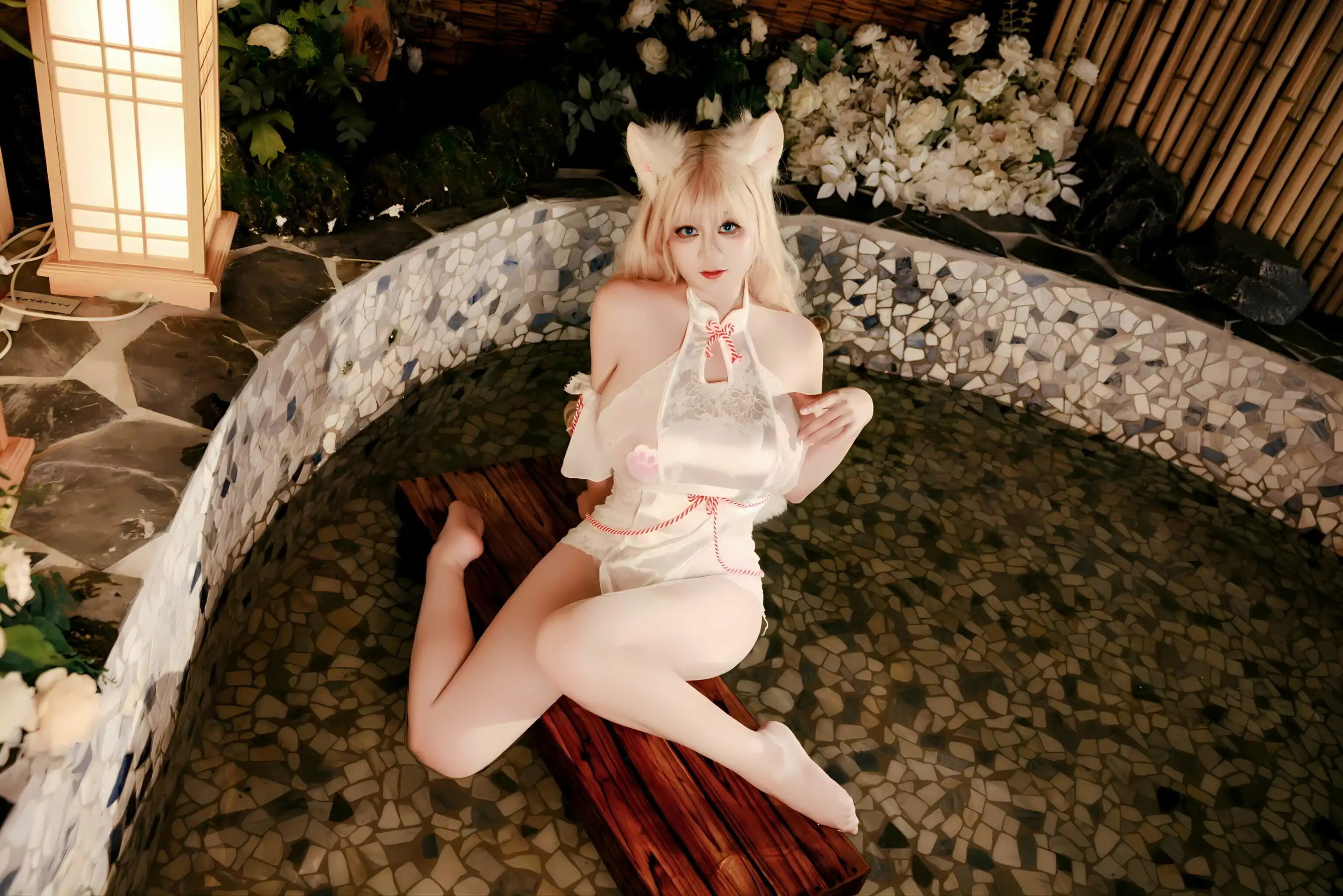 阿雪雪 温泉狐狸(57P) cosplayer写真 P.4