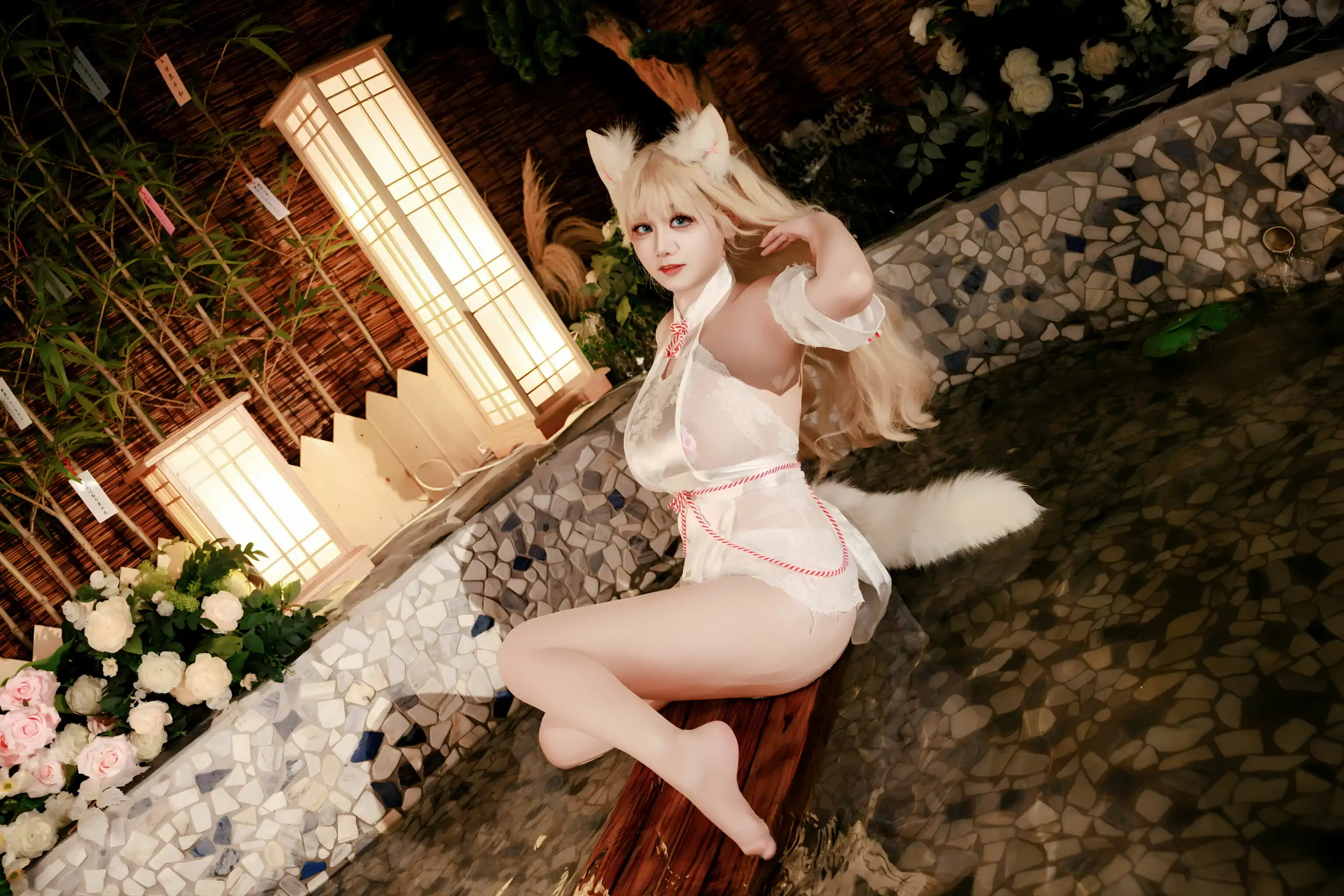 阿雪雪 温泉狐狸(57P) cosplayer写真 P.4