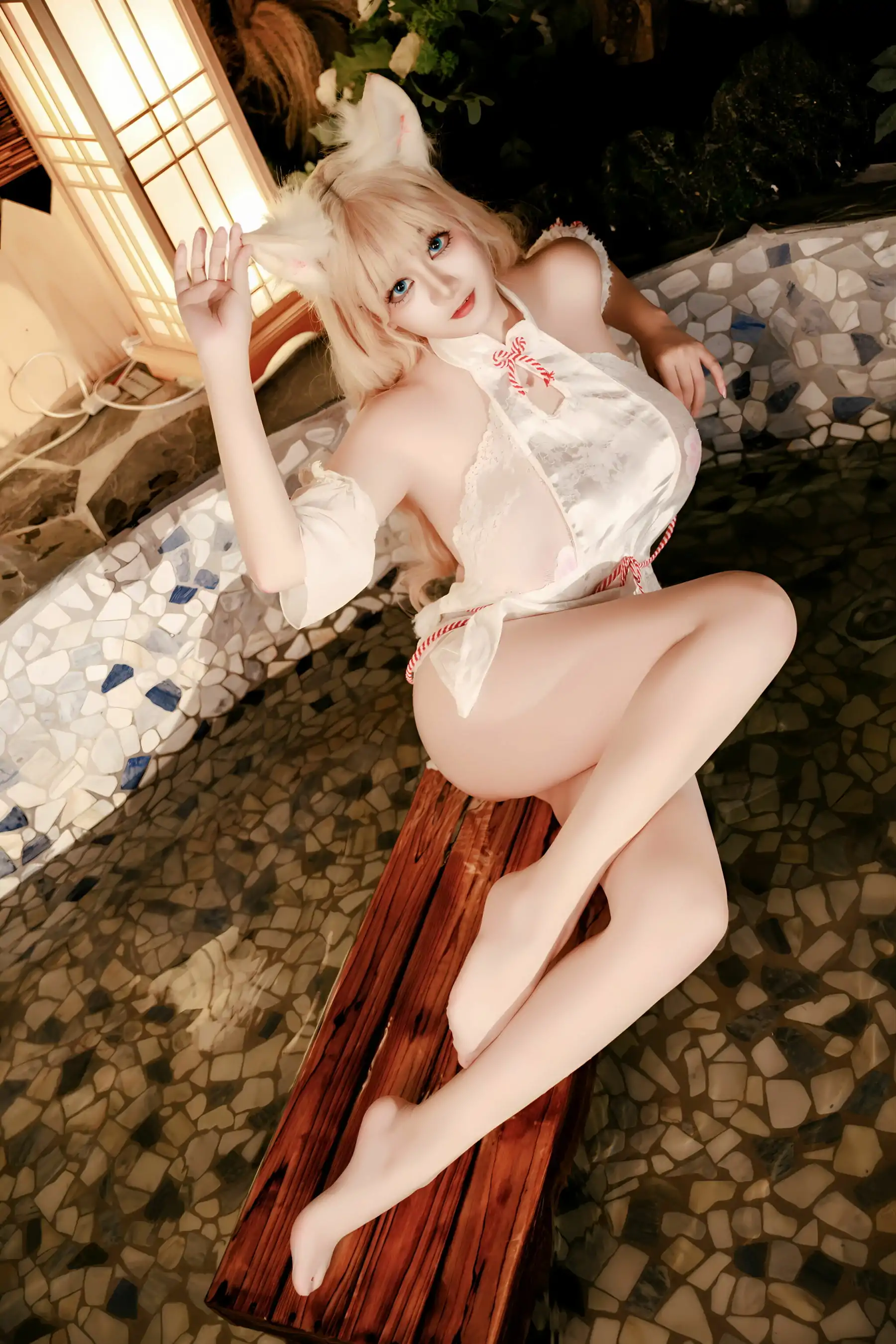 cosplayer写真 温泉狐狸(57P) 阿雪雪 P.11