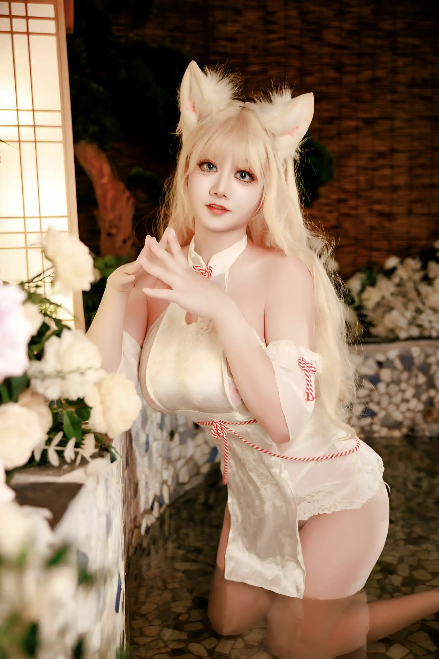 阿雪雪 cosplayer写真 温泉狐狸(57P) P.7