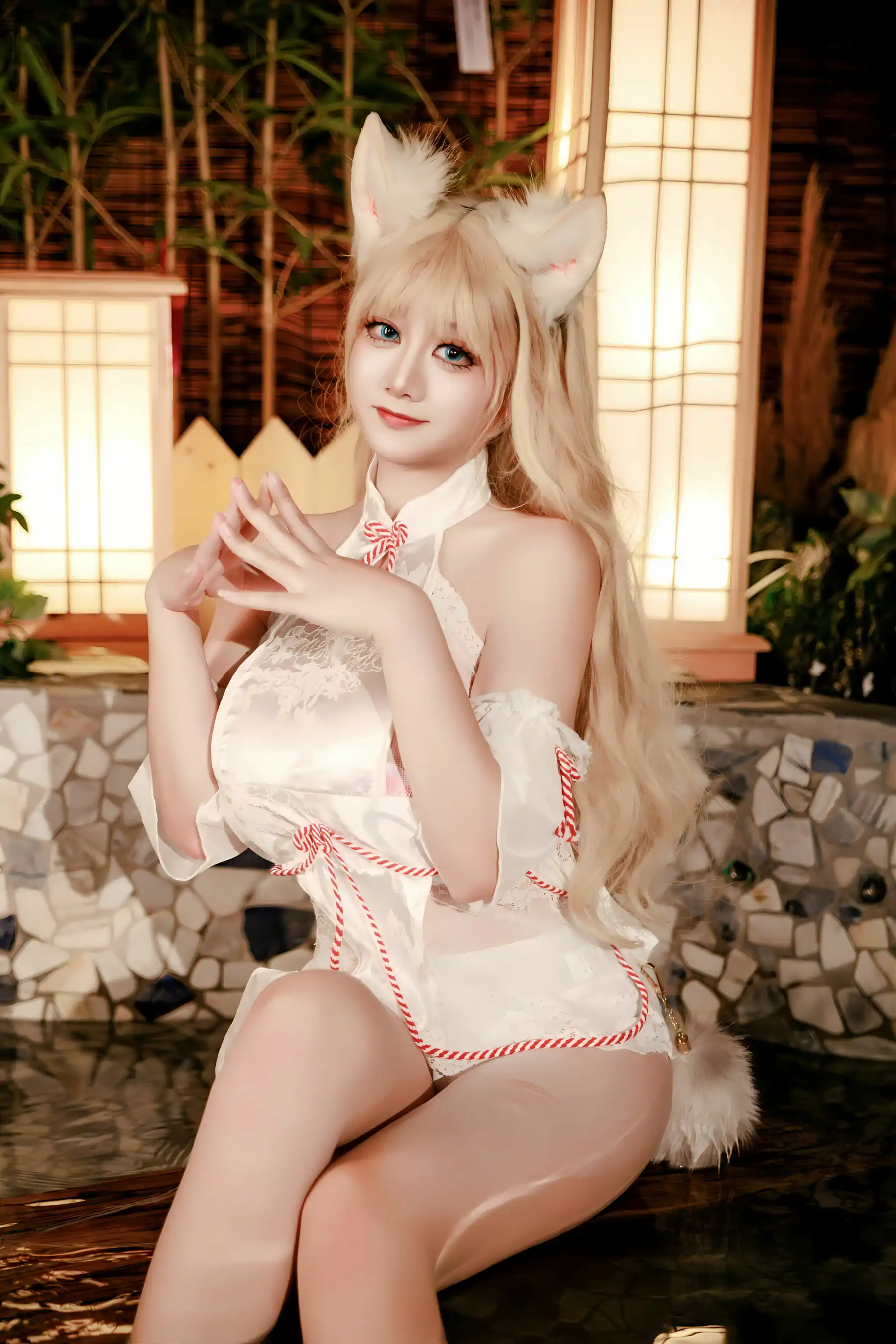 温泉狐狸(57P) 阿雪雪 cosplayer写真 P.3