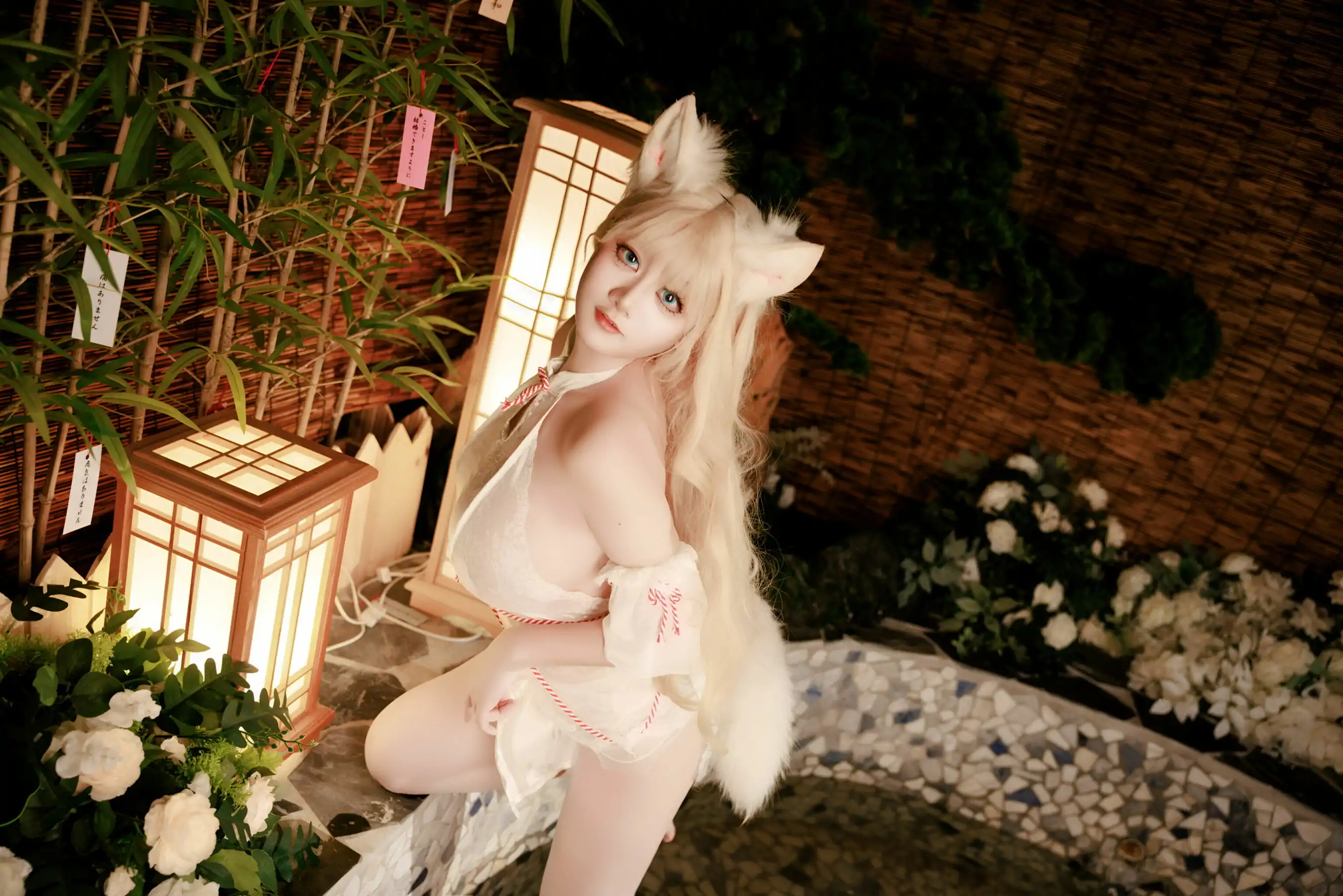 温泉狐狸(57P) cosplayer写真 阿雪雪 P.8
