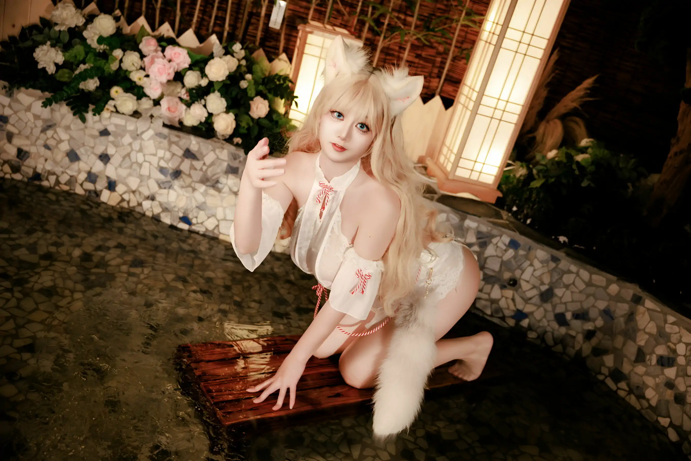 温泉狐狸(57P) cosplayer写真 阿雪雪 P.8