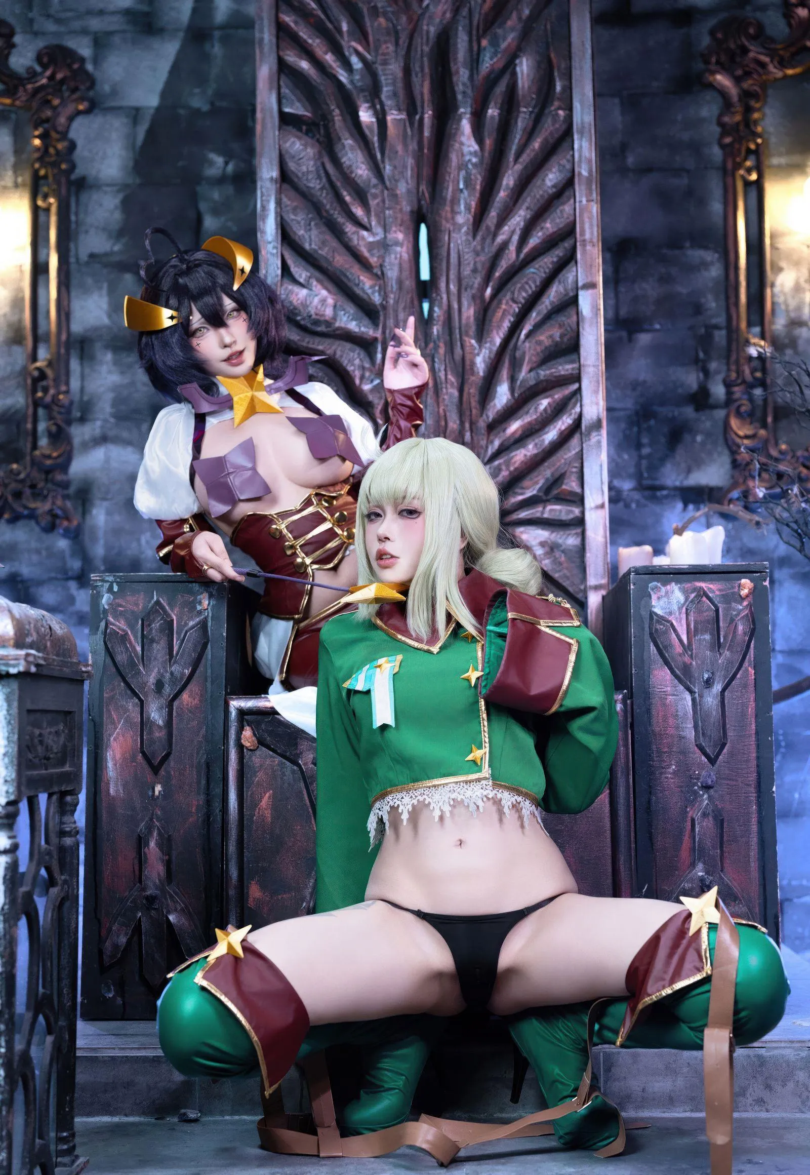 猪突猛蛋) 憧憬成为魔法少女 【清水由乃】 No.80 拔桤灸+阿良河琪舞 ( P.5