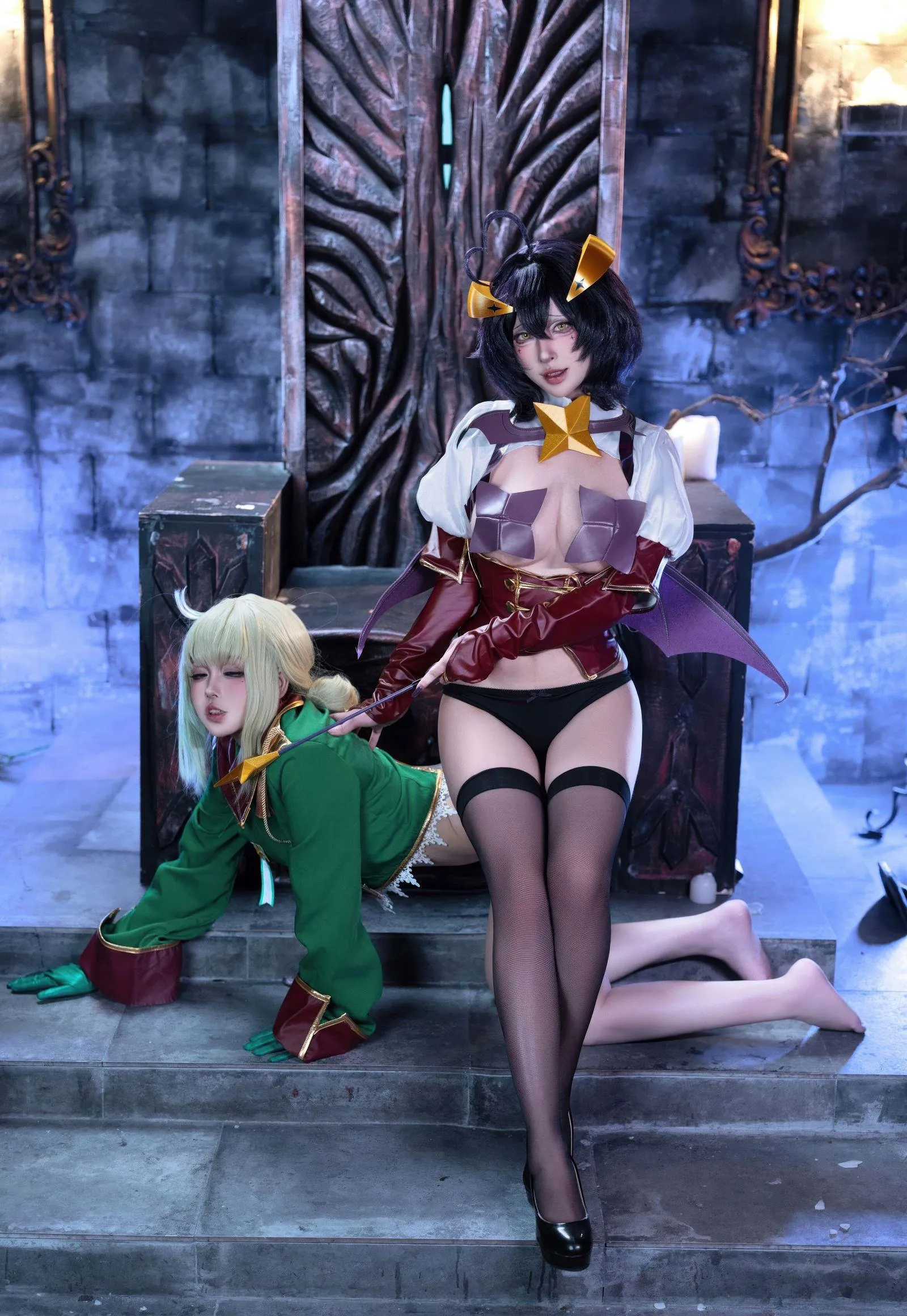 猪突猛蛋) 憧憬成为魔法少女 【清水由乃】 No.80 拔桤灸+阿良河琪舞 ( P.5