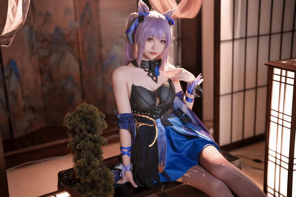 Komaki 原神刻晴皮肤 Keqing 大大卷卷小卷 Genshin Impact Skin Xiaojuan 【Cosplay】 P.3