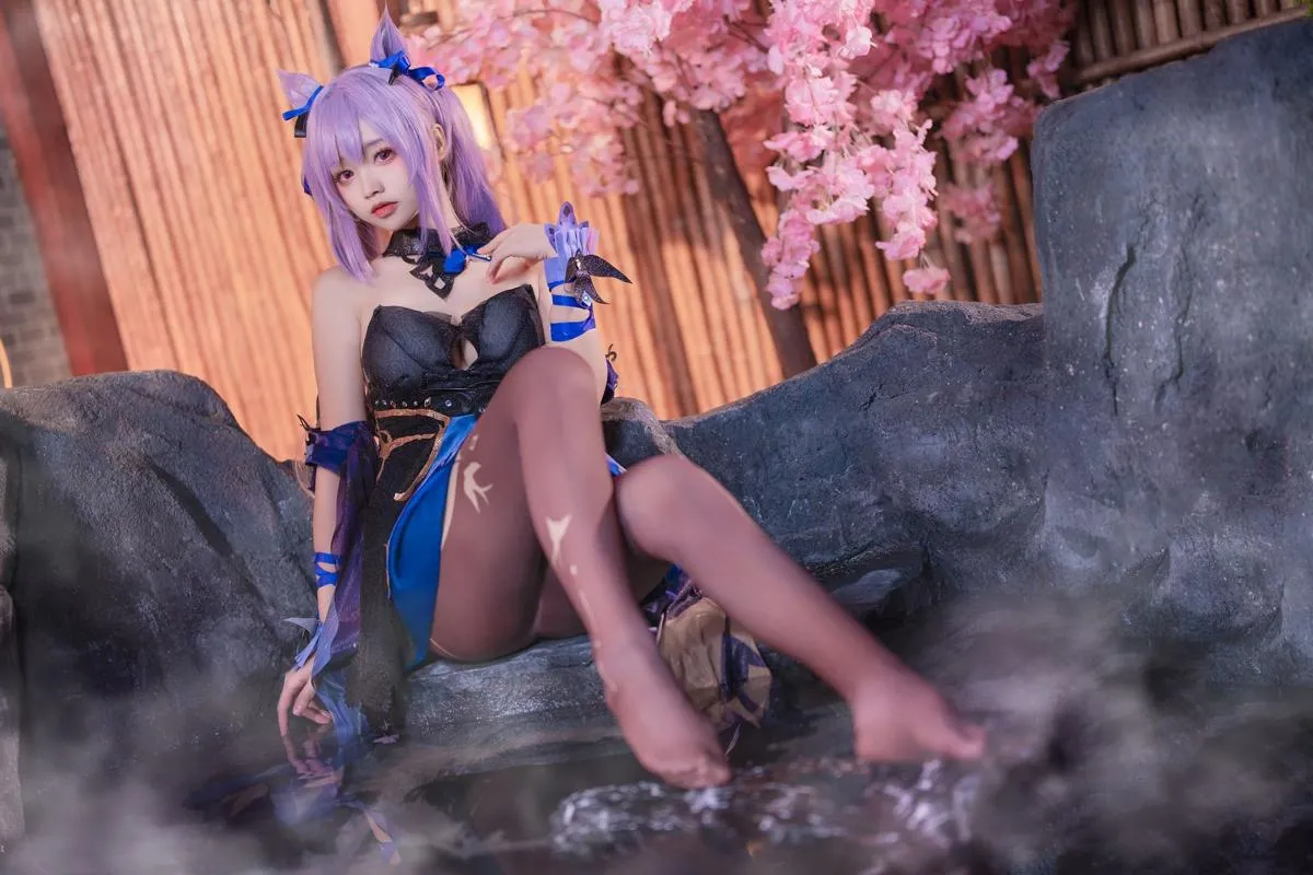Komaki 原神刻晴皮肤 【Cosplay】 Skin 大大卷卷小卷 Xiaojuan Impact Genshin Keqing P.2