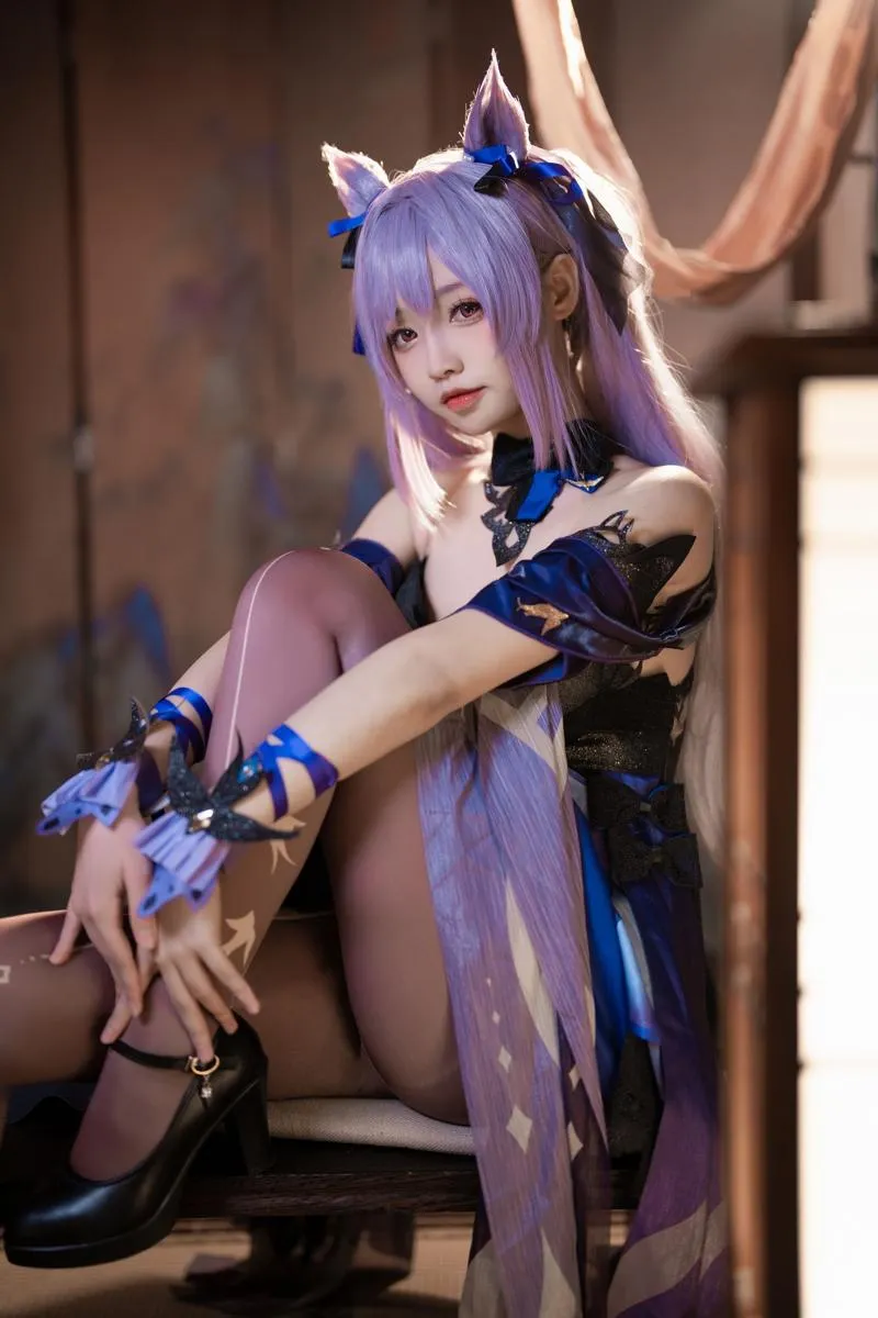 Komaki 原神刻晴皮肤 【Cosplay】 Skin 大大卷卷小卷 Xiaojuan Impact Genshin Keqing P.2