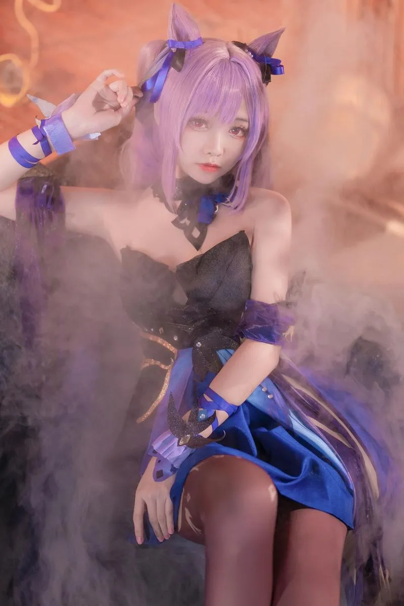 Komaki 原神刻晴皮肤 Keqing 大大卷卷小卷 Genshin Impact Skin Xiaojuan 【Cosplay】 P.3