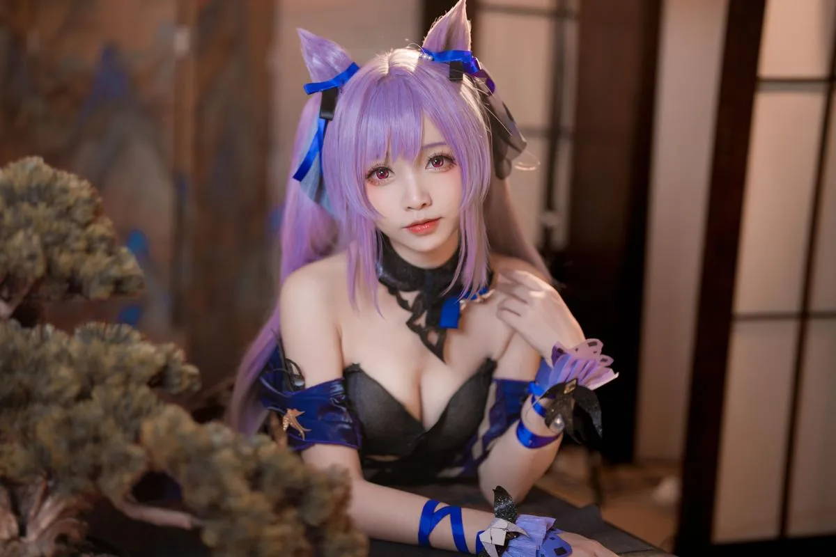 Komaki 原神刻晴皮肤 Keqing 大大卷卷小卷 Genshin Impact Skin Xiaojuan 【Cosplay】 P.3