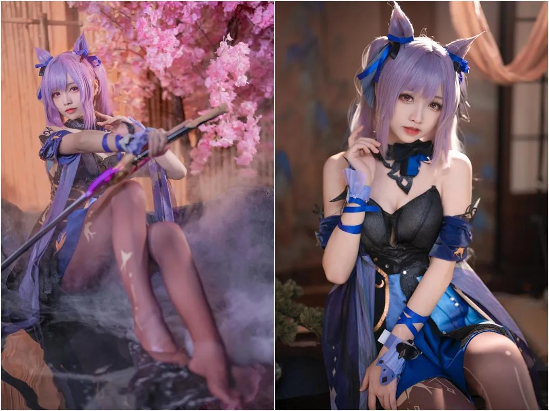 Komaki 原神刻晴皮肤 Keqing 大大卷卷小卷 Genshin Impact Skin Xiaojuan 【Cosplay】 P.3