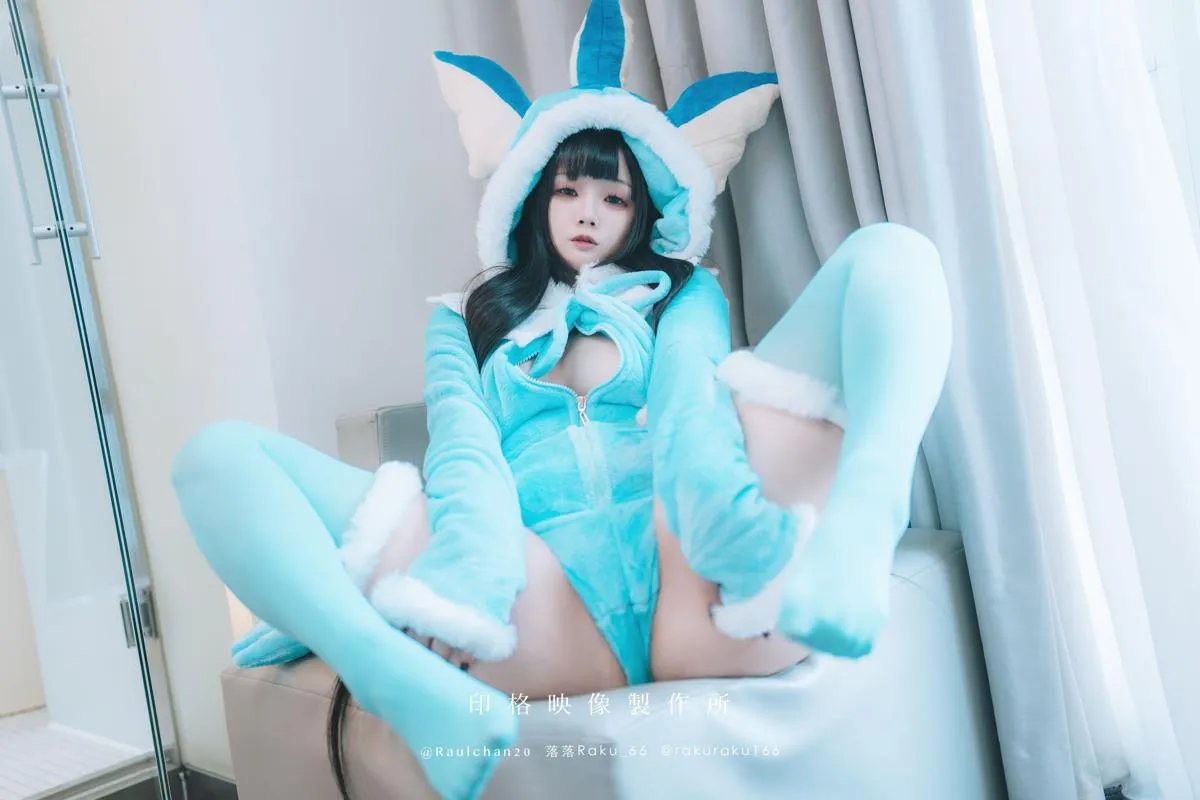 落落 【Cosplay】 水伊布 Vaporeon Pokemon 精灵宝可梦 Raku P.4