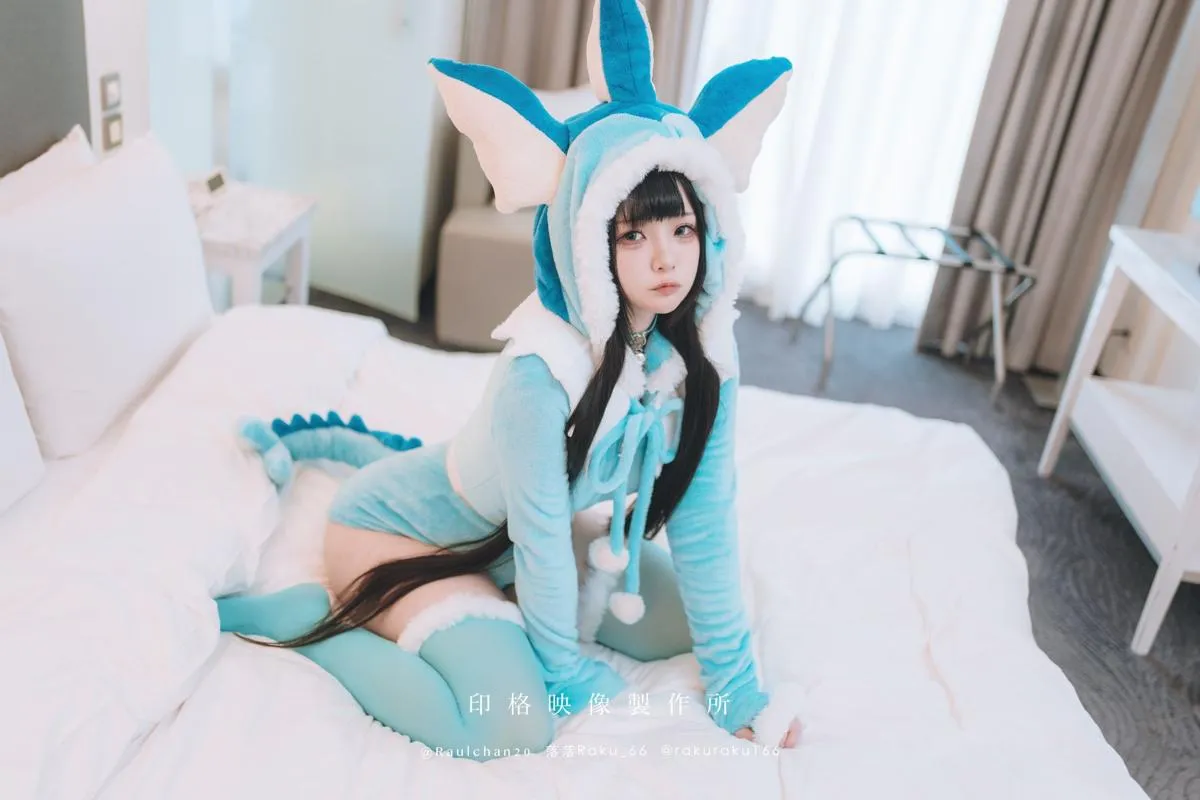 落落 【Cosplay】 水伊布 Vaporeon Pokemon 精灵宝可梦 Raku P.4