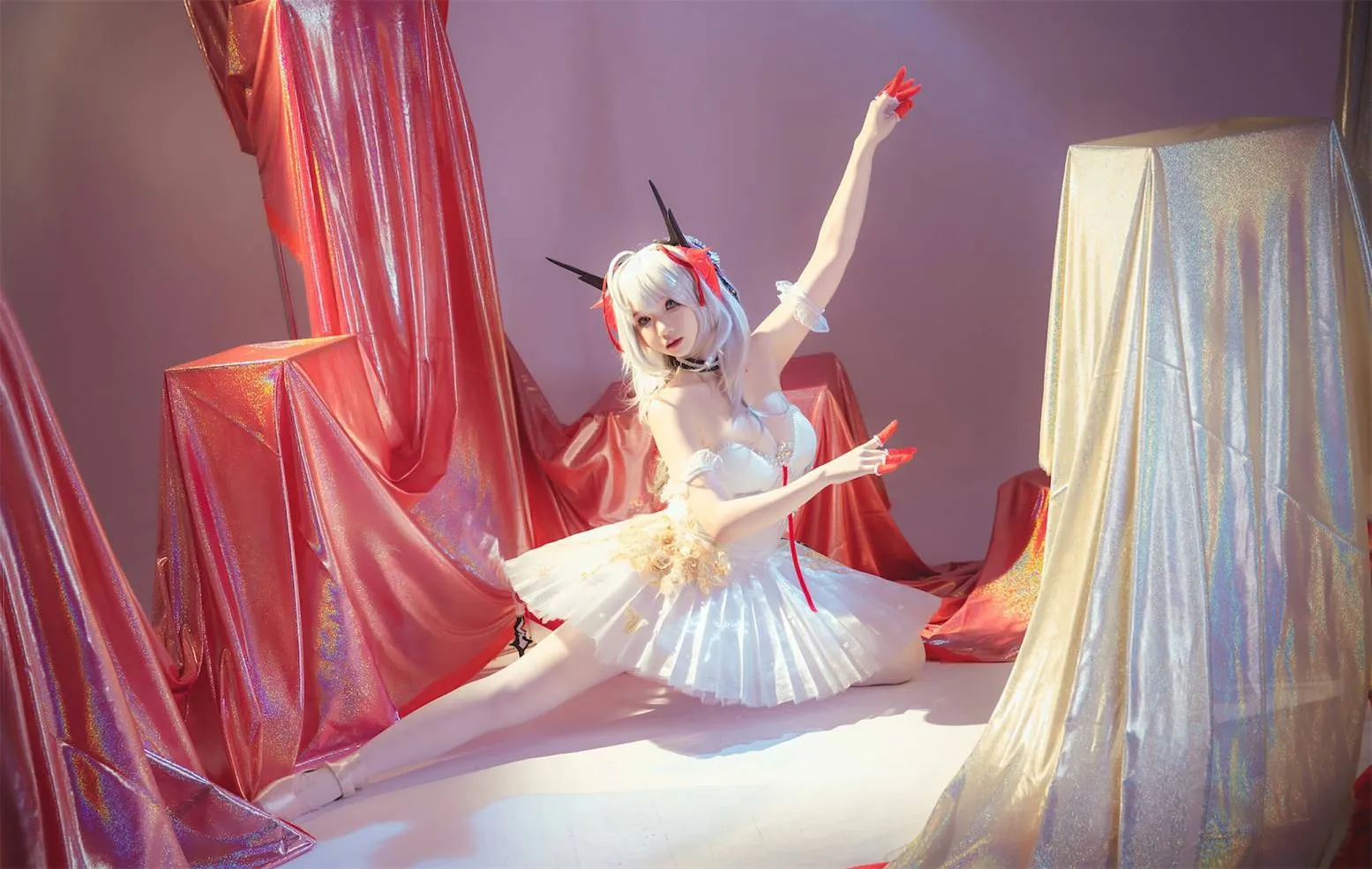 明日方舟W芭蕾 cosplayer写真 雪晴Astra P.9