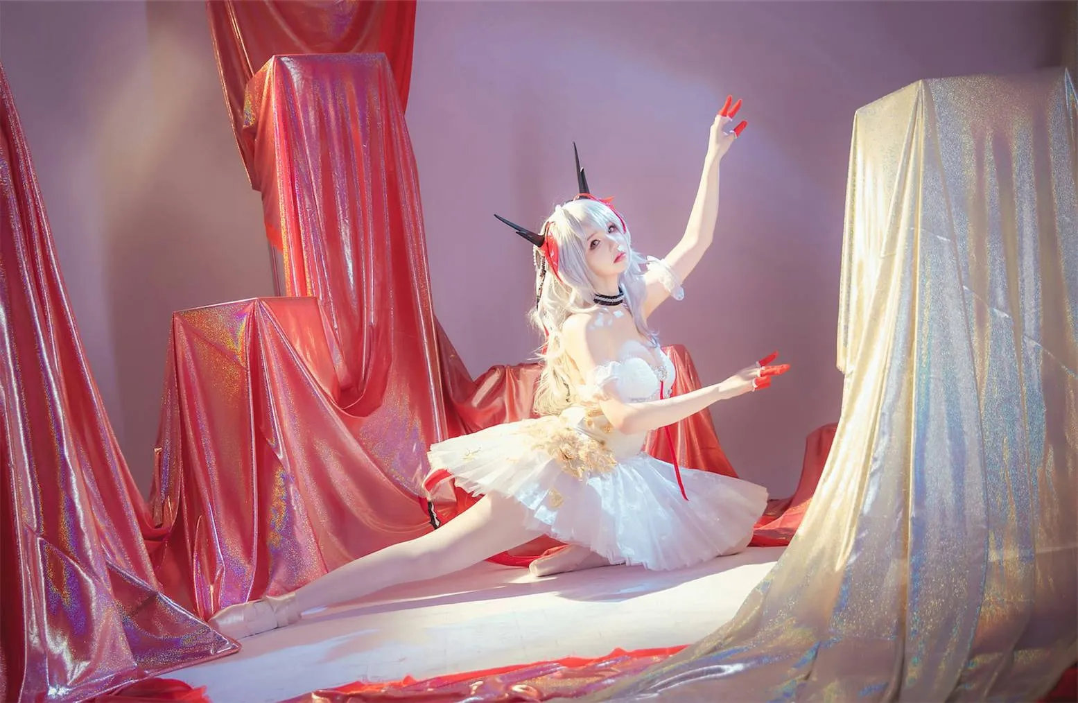明日方舟W芭蕾 cosplayer写真 雪晴Astra P.9