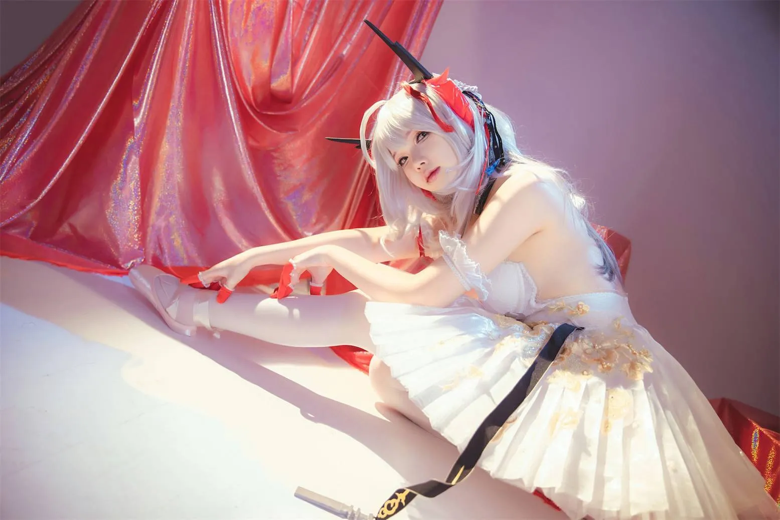 明日方舟W芭蕾 cosplayer写真 雪晴Astra P.5