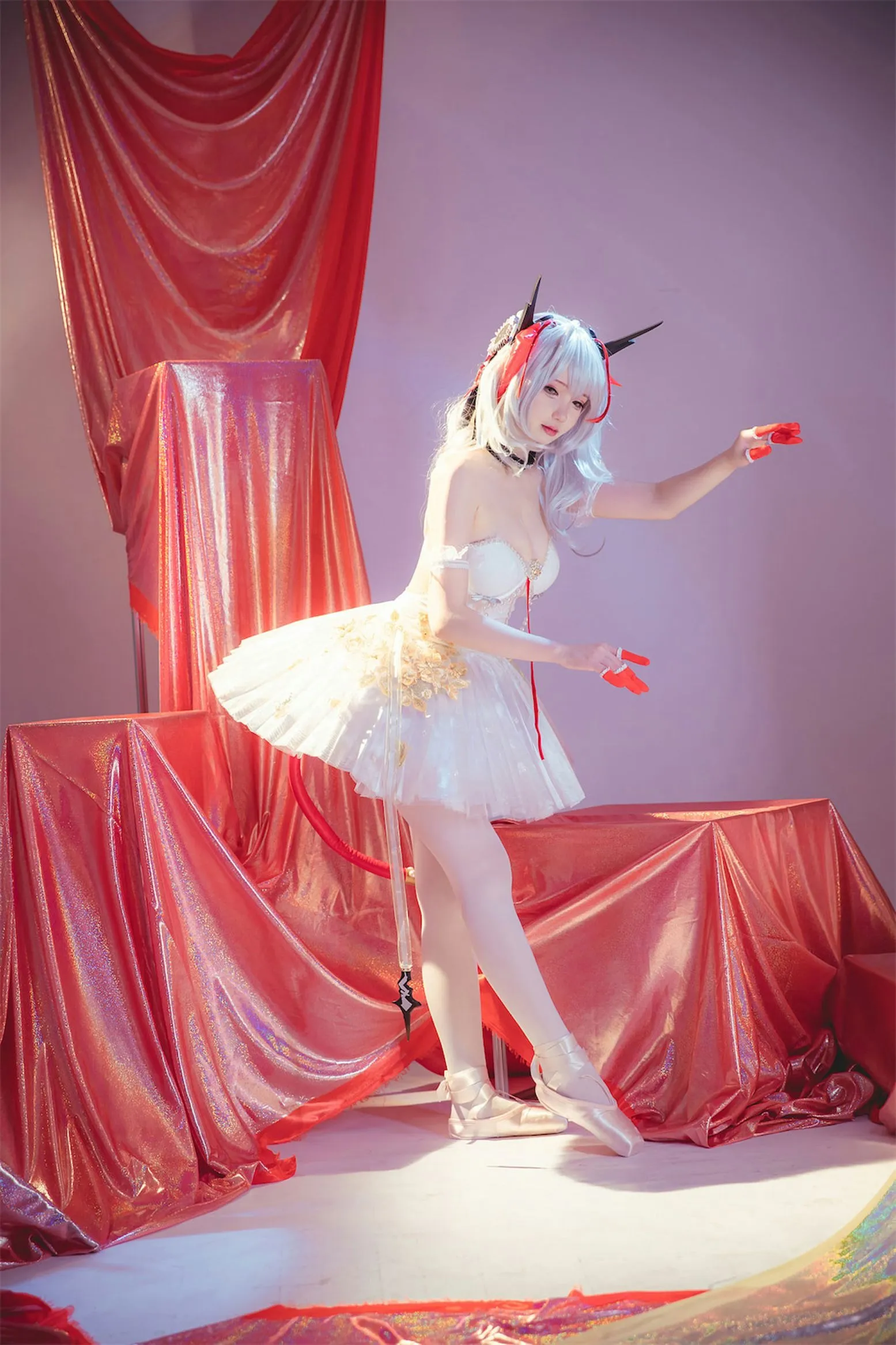 明日方舟W芭蕾 cosplayer写真 雪晴Astra P.5