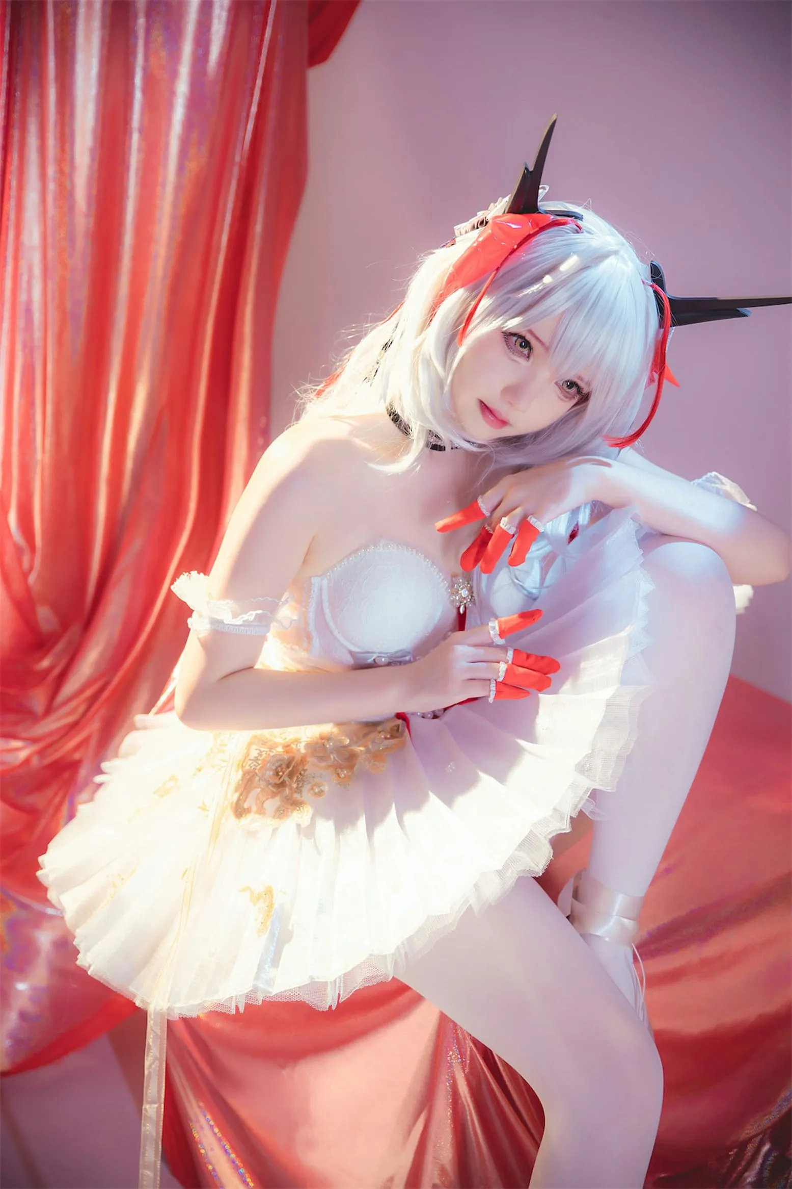雪晴Astra 明日方舟W芭蕾 cosplayer写真 P.3
