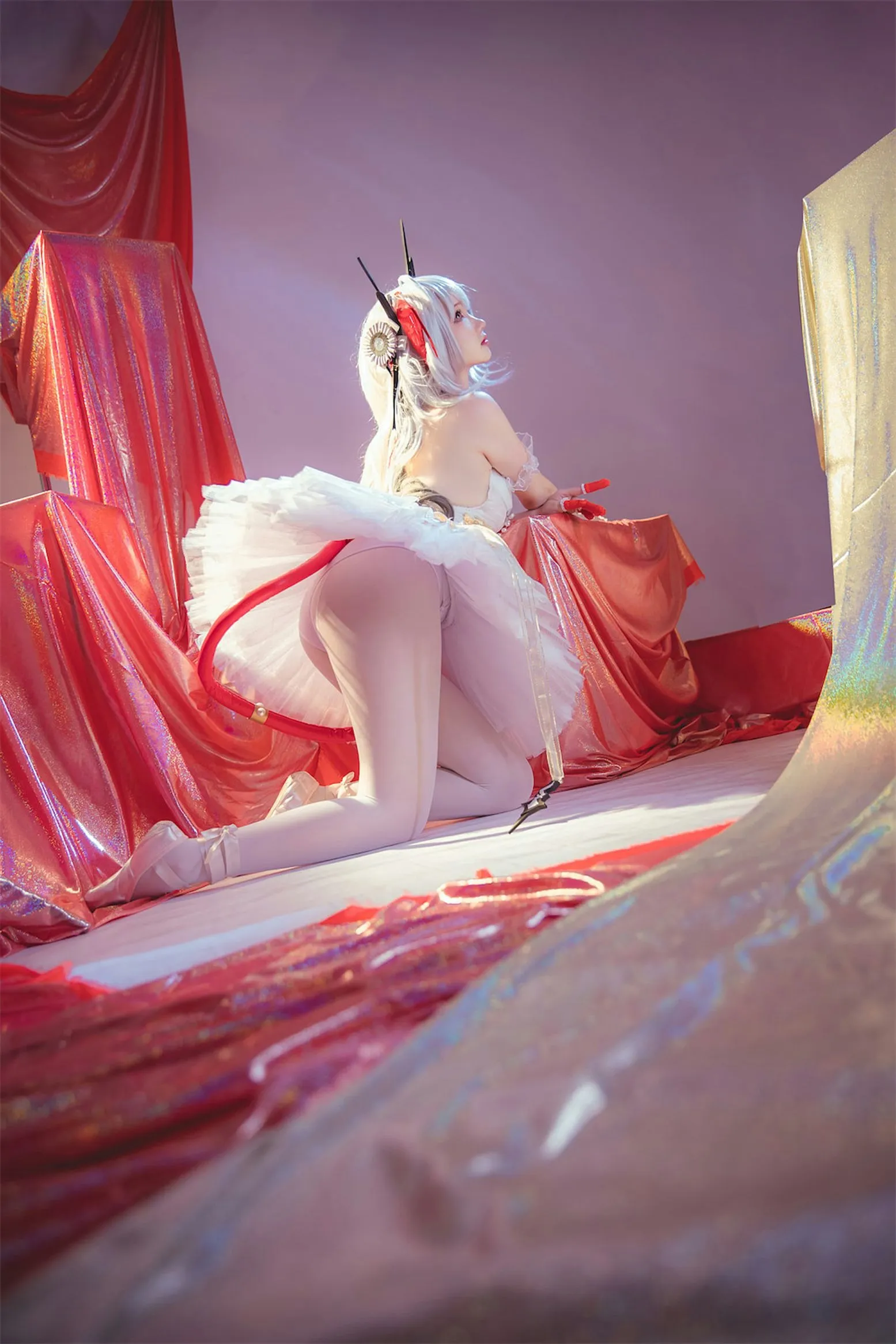 雪晴Astra 明日方舟W芭蕾 cosplayer写真 P.3