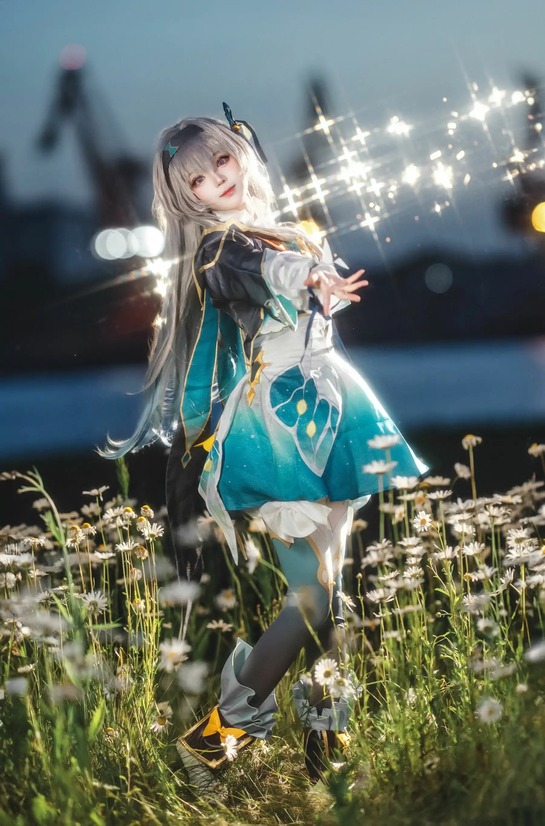 流萤(18P) 崩坏：星穹铁道 花柒Hana cosplayer写真 P.2