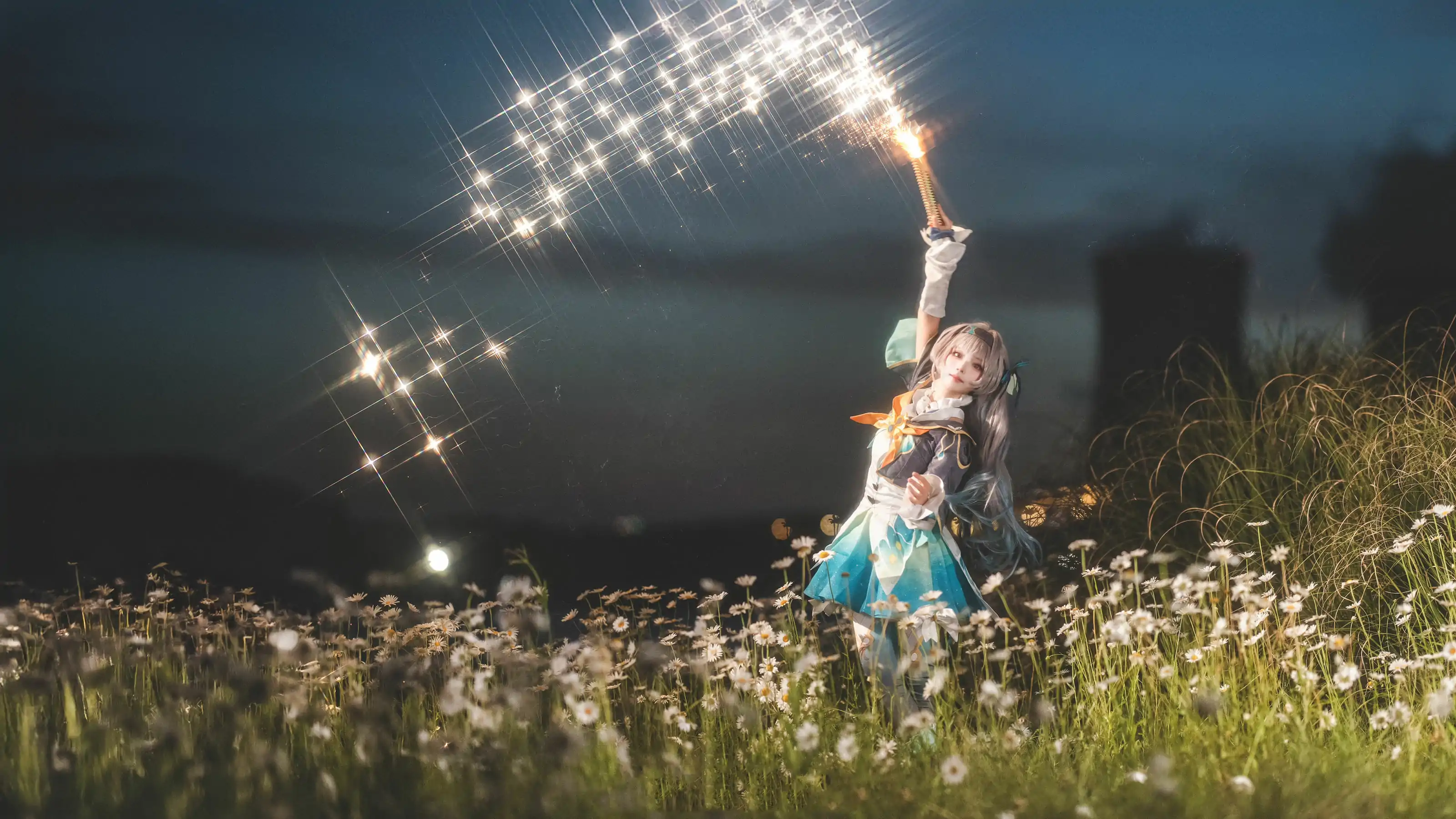 cosplayer写真 崩坏：星穹铁道 流萤(18P) 花柒Hana P.1