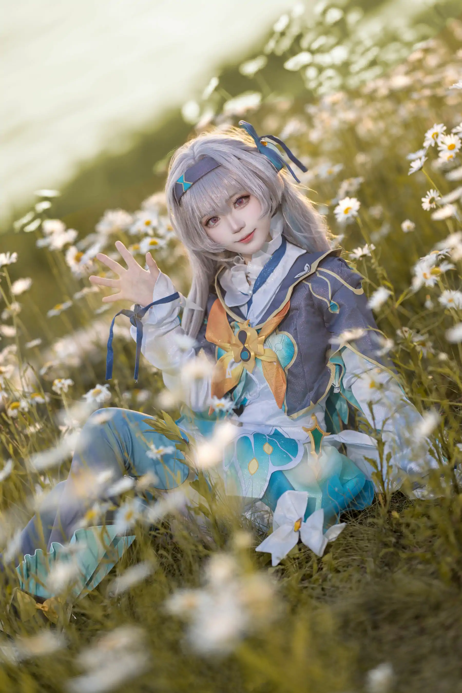流萤(18P) 崩坏：星穹铁道 花柒Hana cosplayer写真 P.2