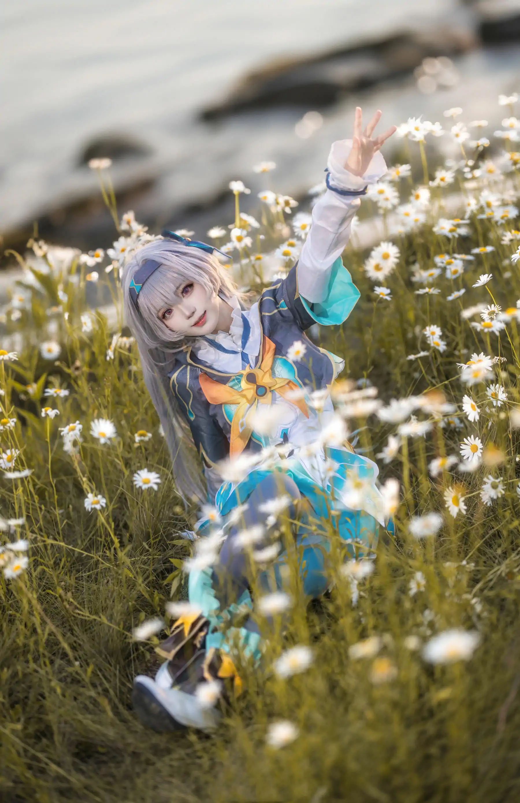 cosplayer写真 崩坏：星穹铁道 流萤(18P) 花柒Hana P.1