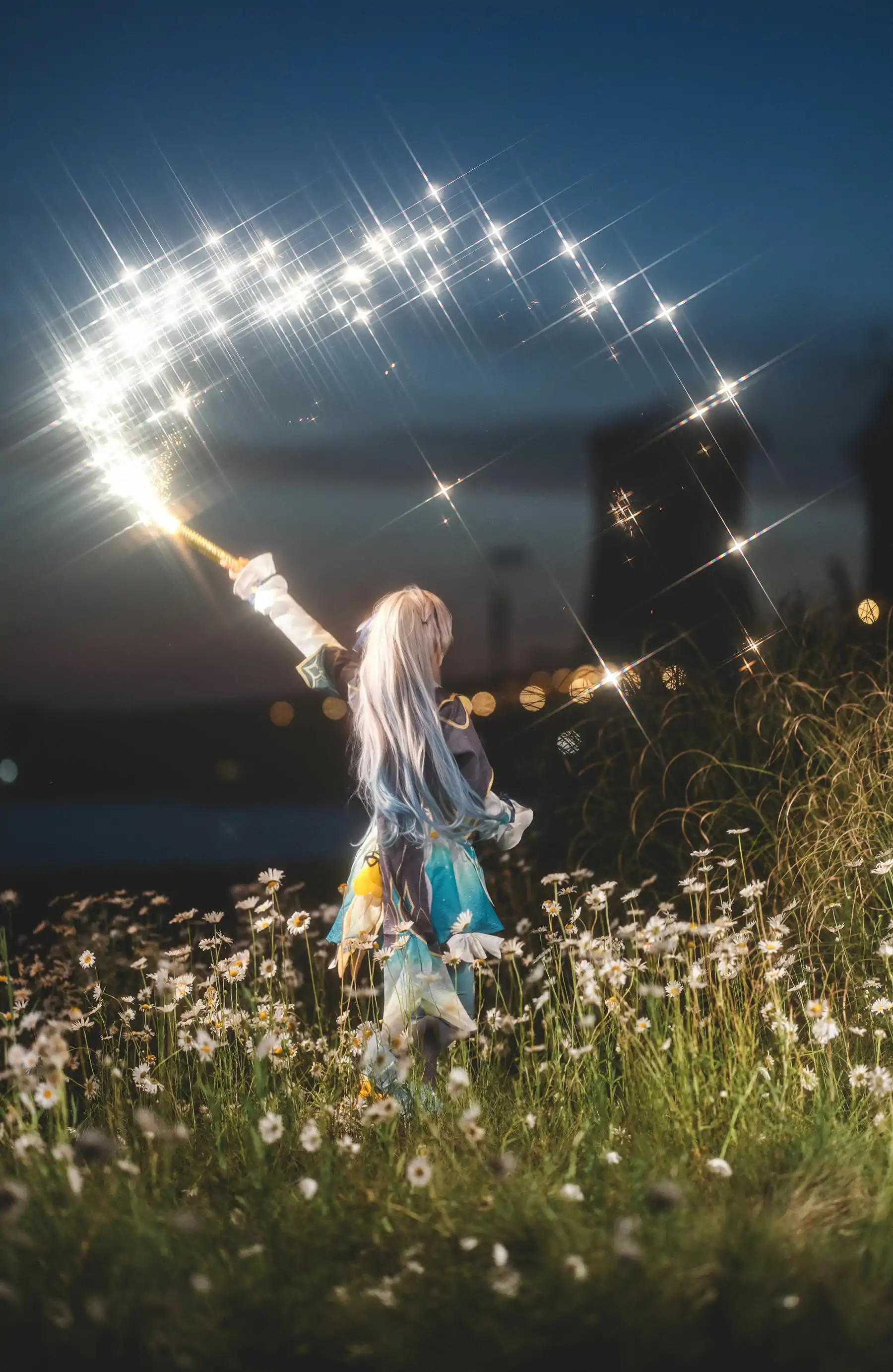 流萤(18P) 崩坏：星穹铁道 花柒Hana cosplayer写真 P.2
