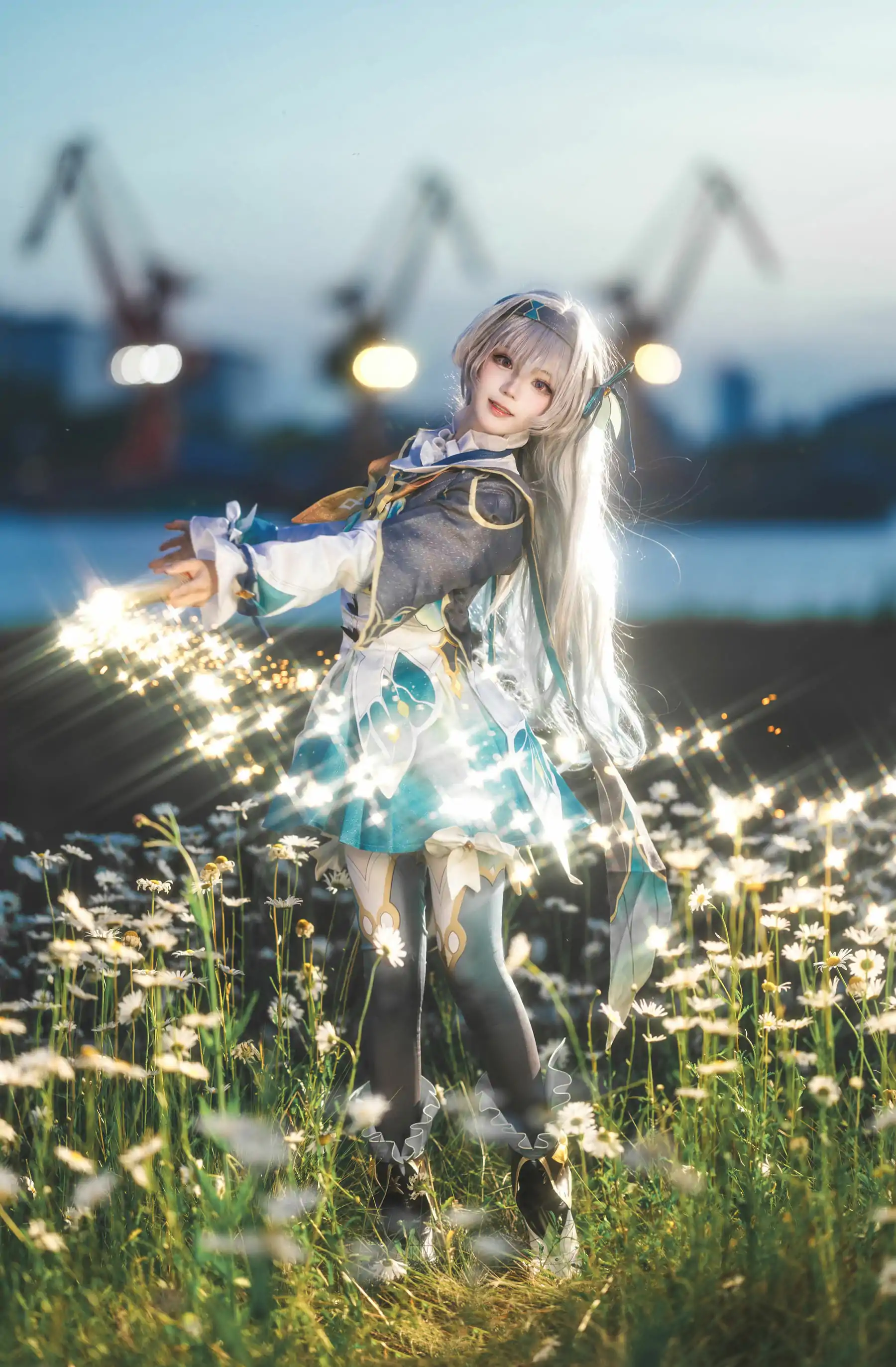 流萤(18P) 崩坏：星穹铁道 花柒Hana cosplayer写真 P.2