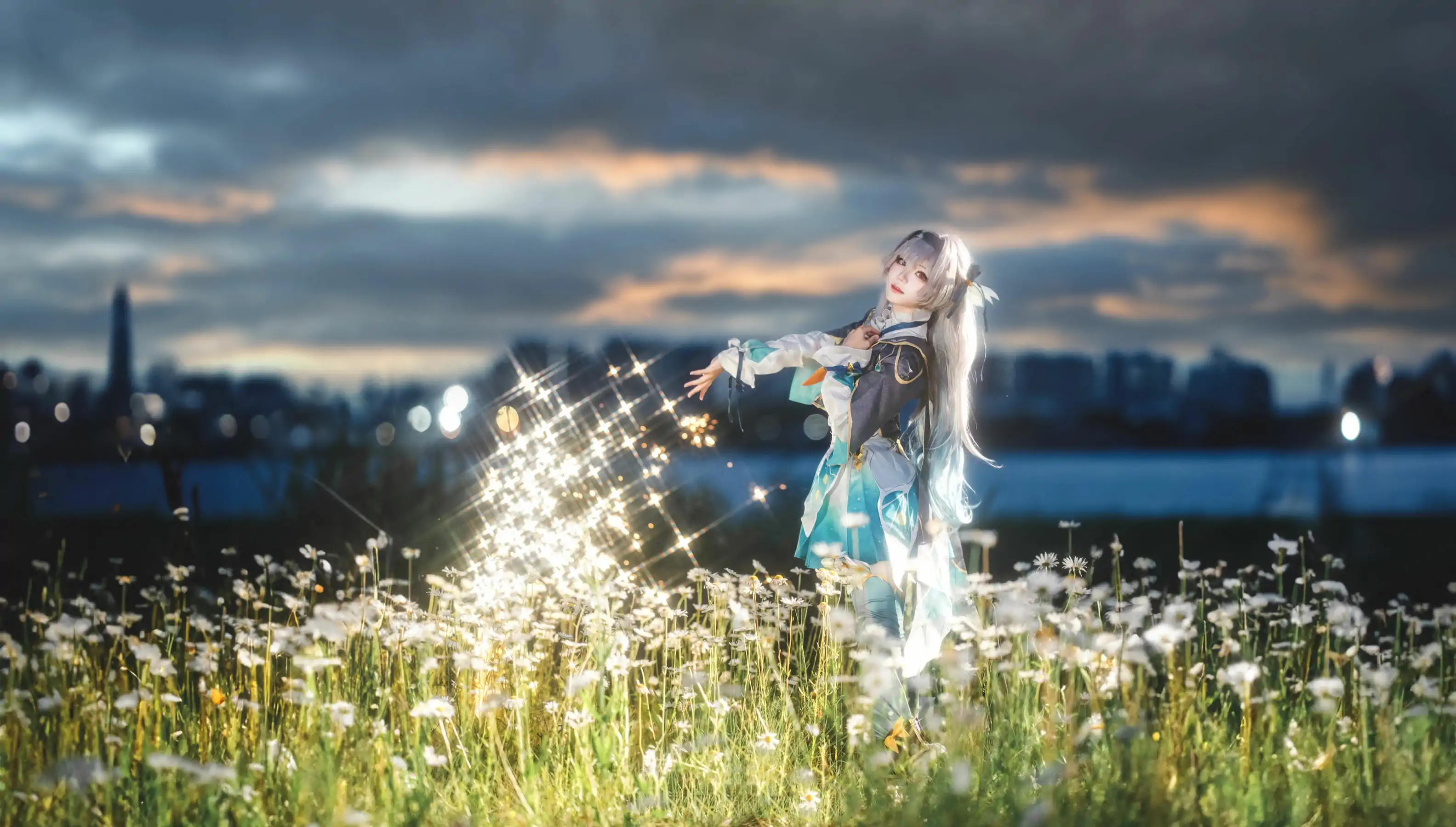 cosplayer写真 流萤(18P) 崩坏：星穹铁道 花柒Hana P.3