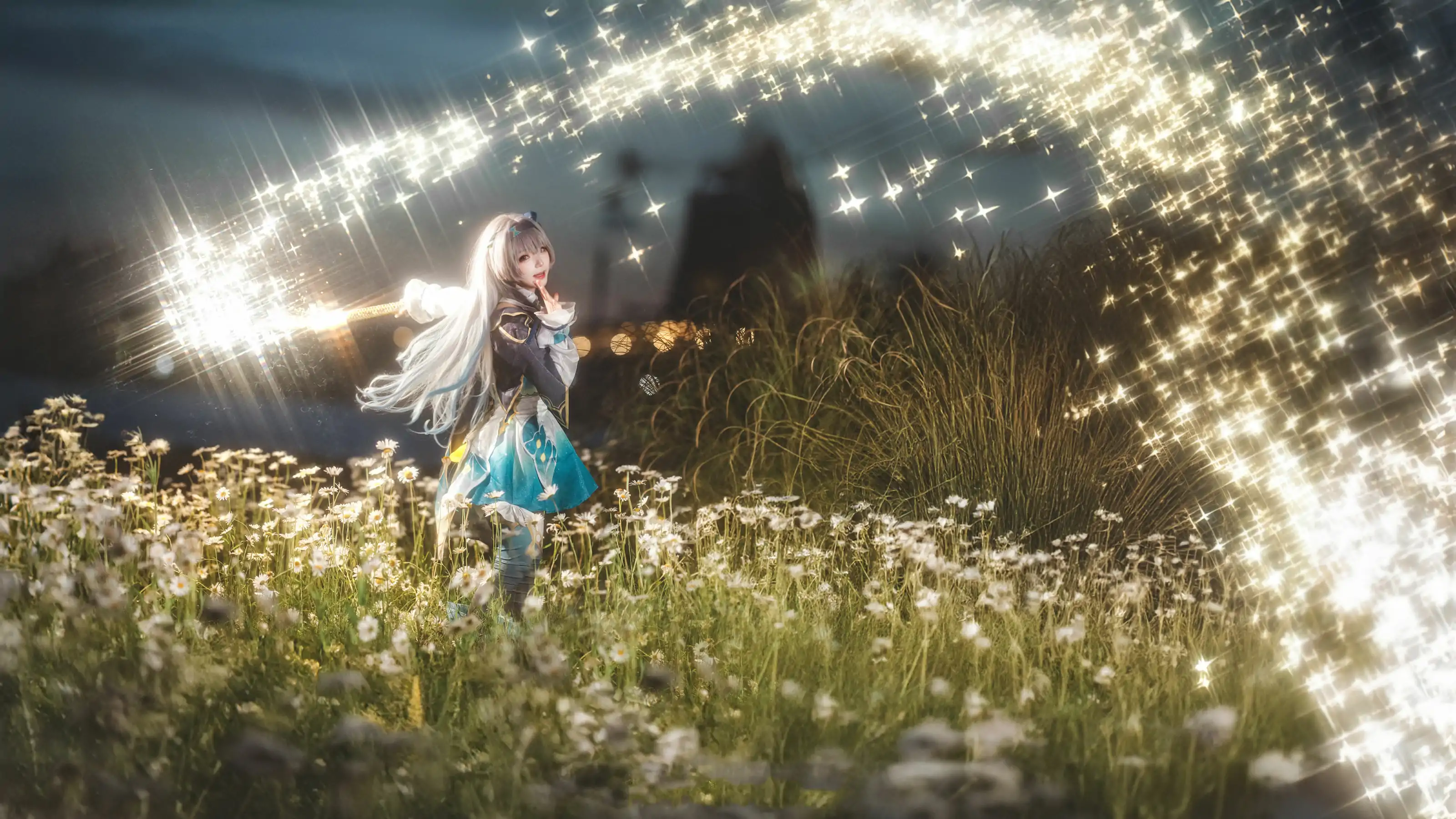 花柒Hana cosplayer写真 崩坏：星穹铁道 流萤(18P) P.4