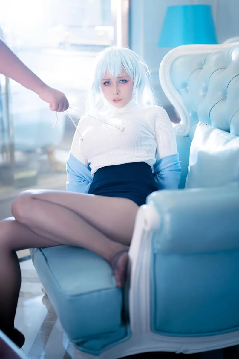 【Cosplay】 上杉绘梨落 雪女 P.3