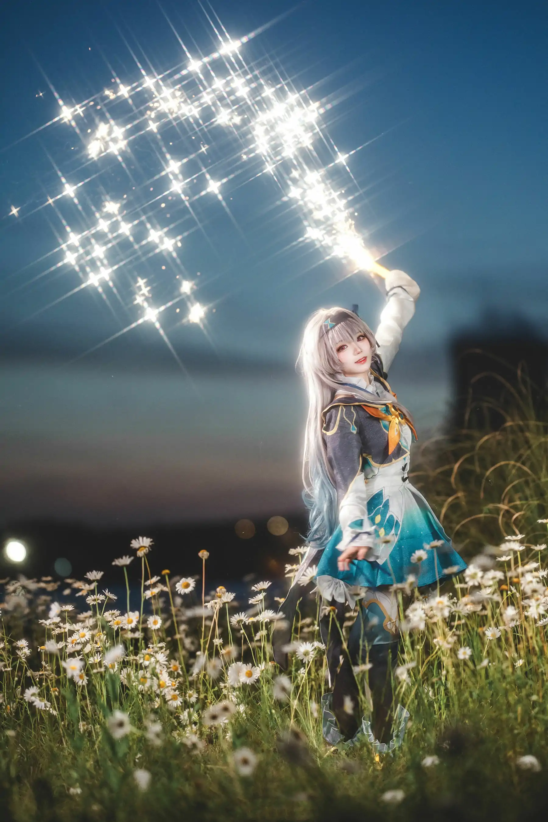 cosplayer写真 流萤(18P) 崩坏：星穹铁道 花柒Hana P.3
