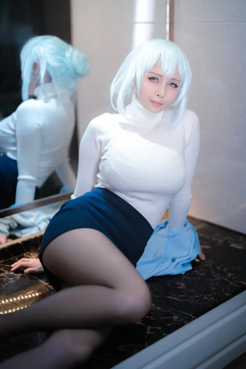 上杉绘梨落 雪女 【Cosplay】 P.2