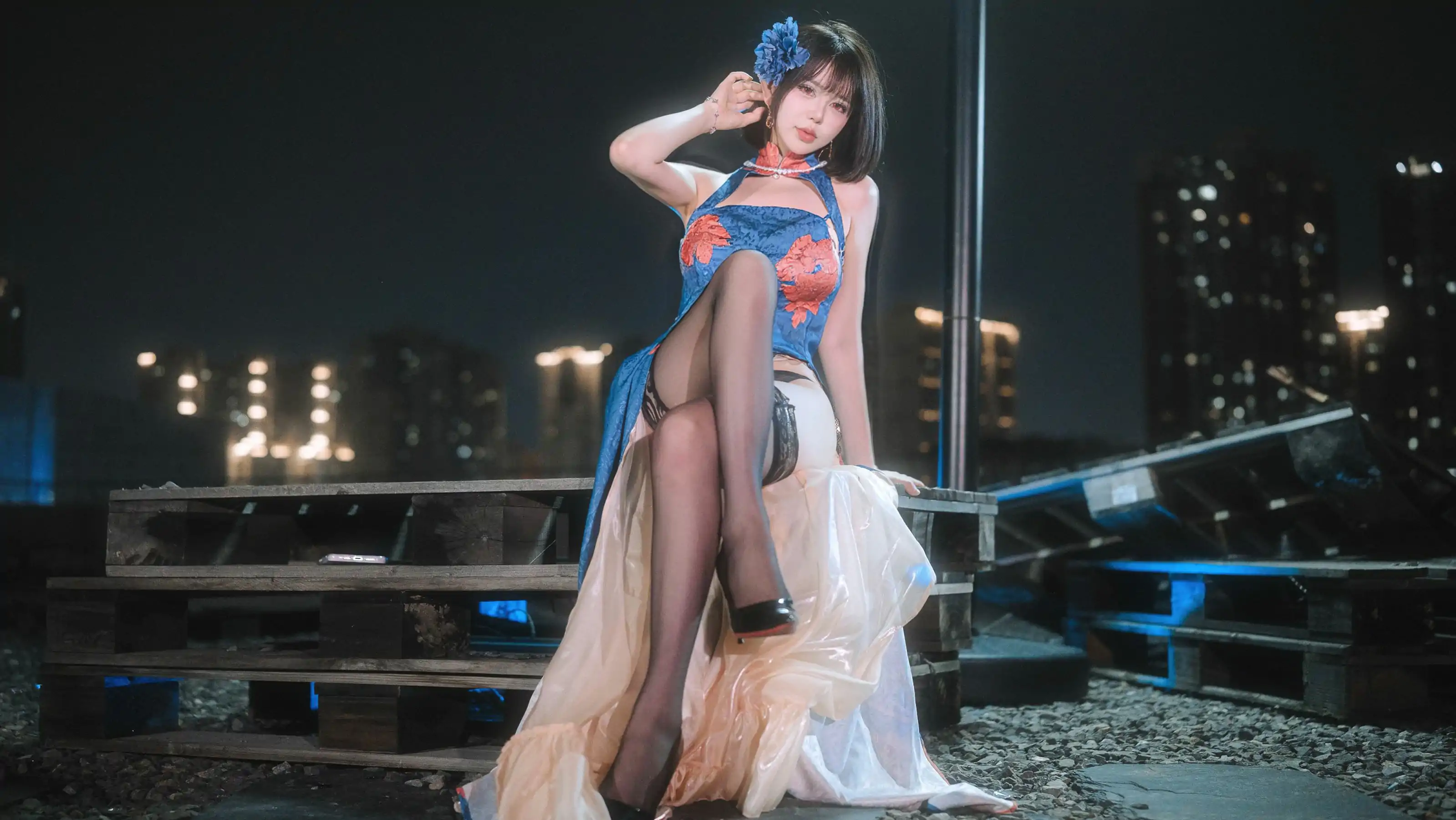 Tina很妖孽呀 碧蓝航线 旗袍(39P) 建武 cosplayer写真 P.4