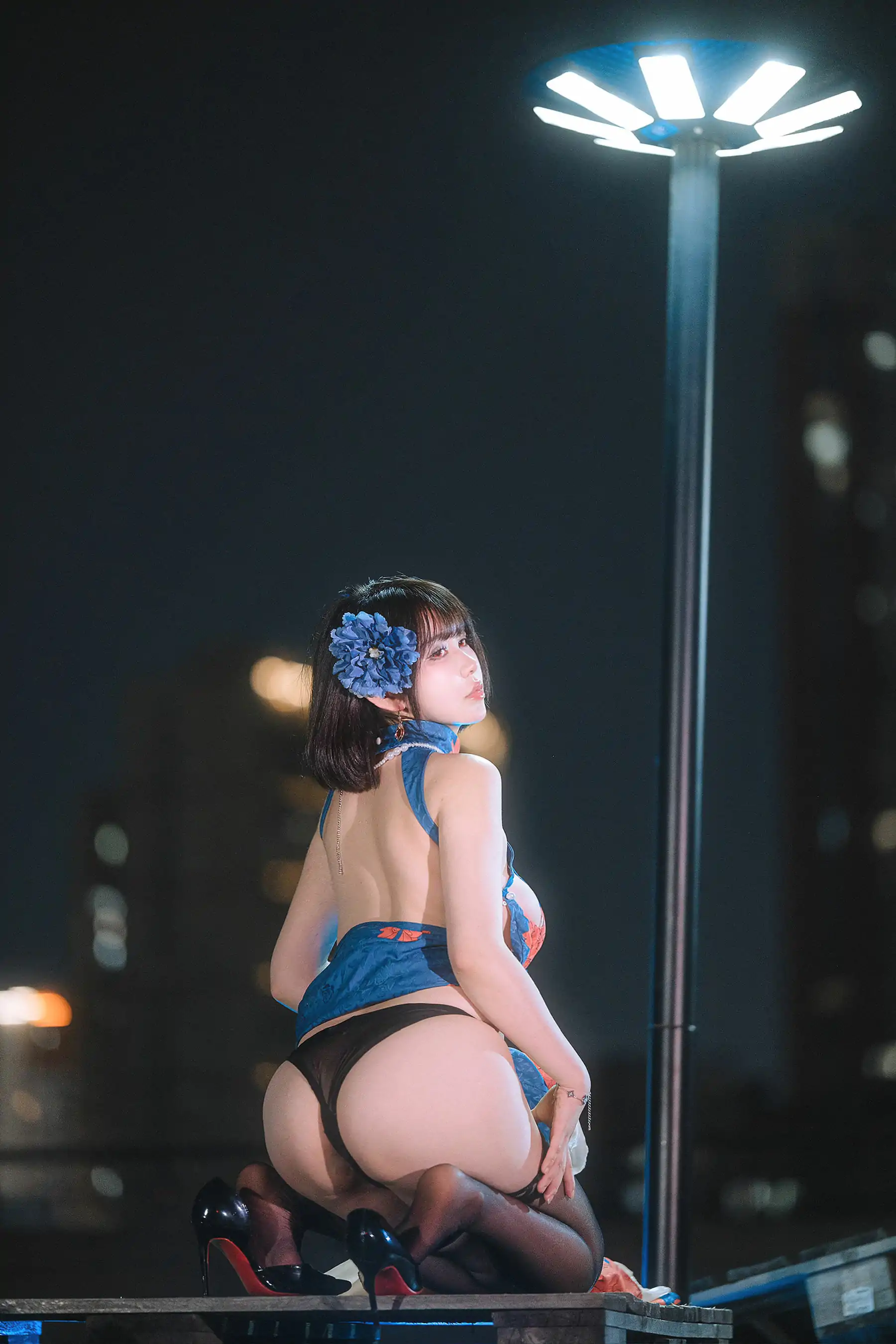 Tina很妖孽呀 碧蓝航线 建武 cosplayer写真 旗袍(39P) P.1
