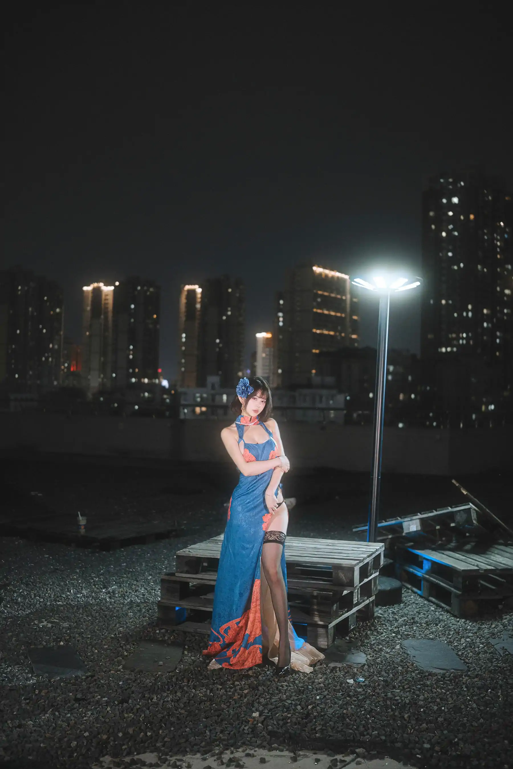 Tina很妖孽呀 碧蓝航线 旗袍(39P) 建武 cosplayer写真 P.4