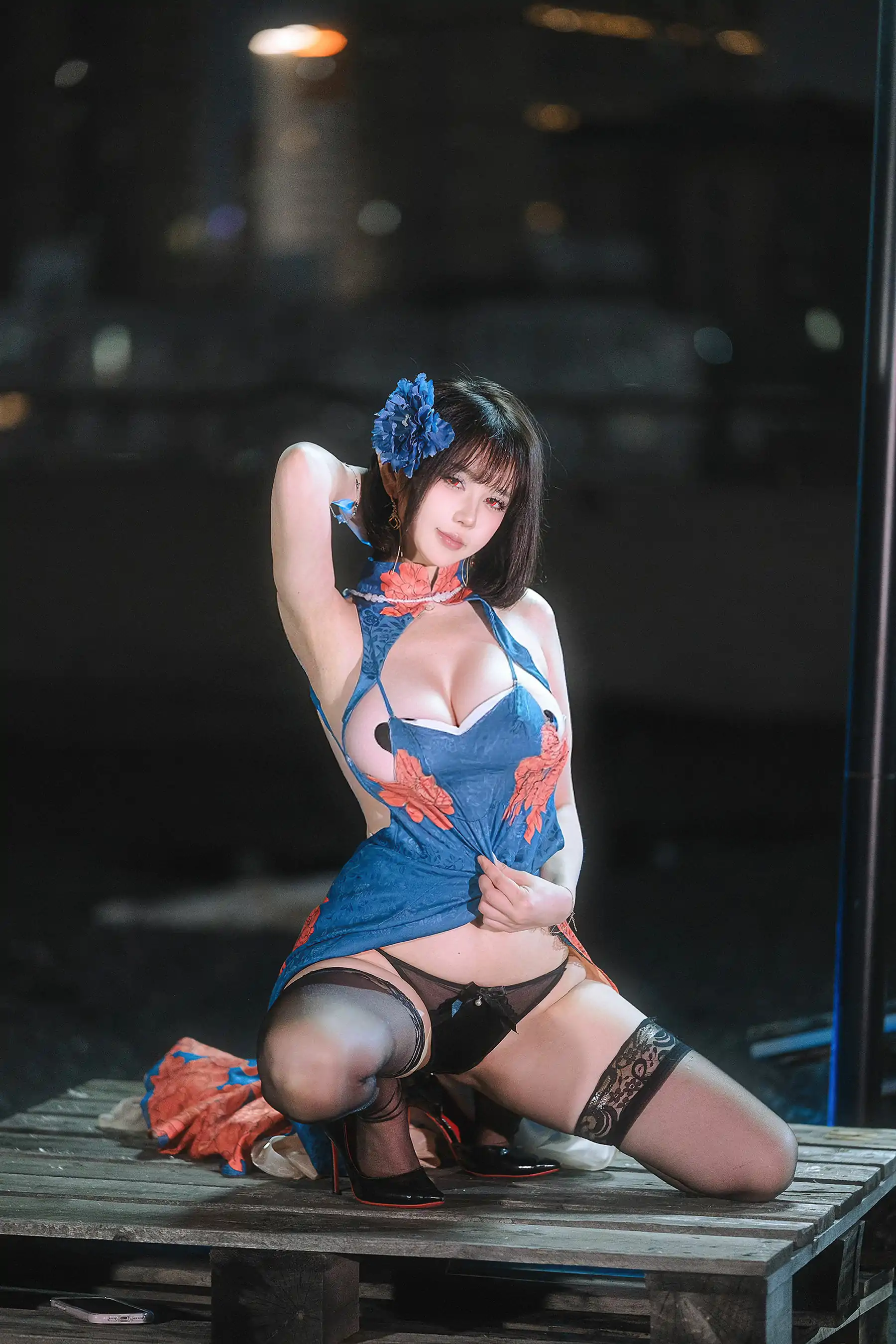 cosplayer写真 建武 旗袍(39P) 碧蓝航线 Tina很妖孽呀 P.6