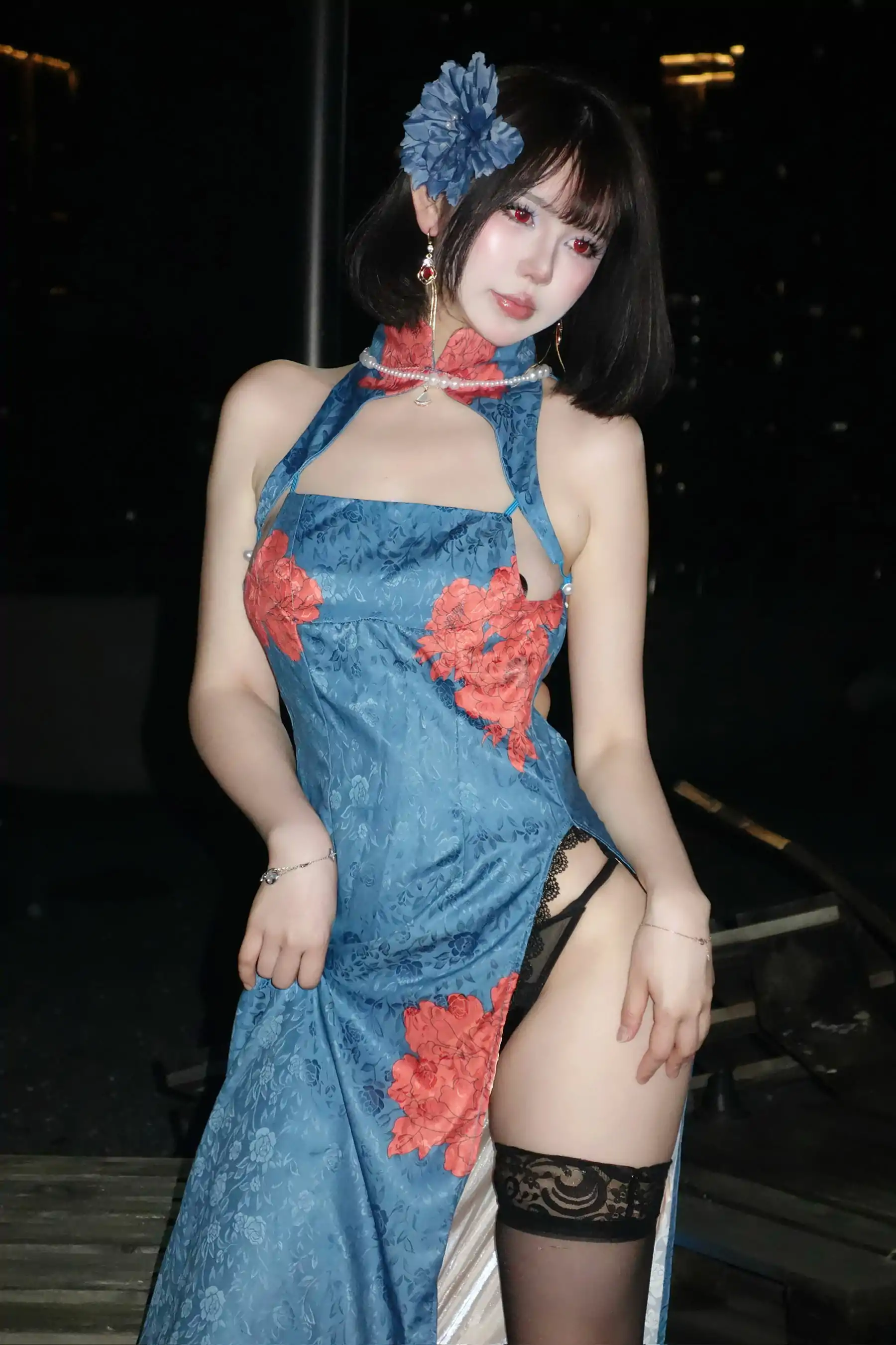 Tina很妖孽呀 建武 旗袍(39P) cosplayer写真 碧蓝航线 P.8