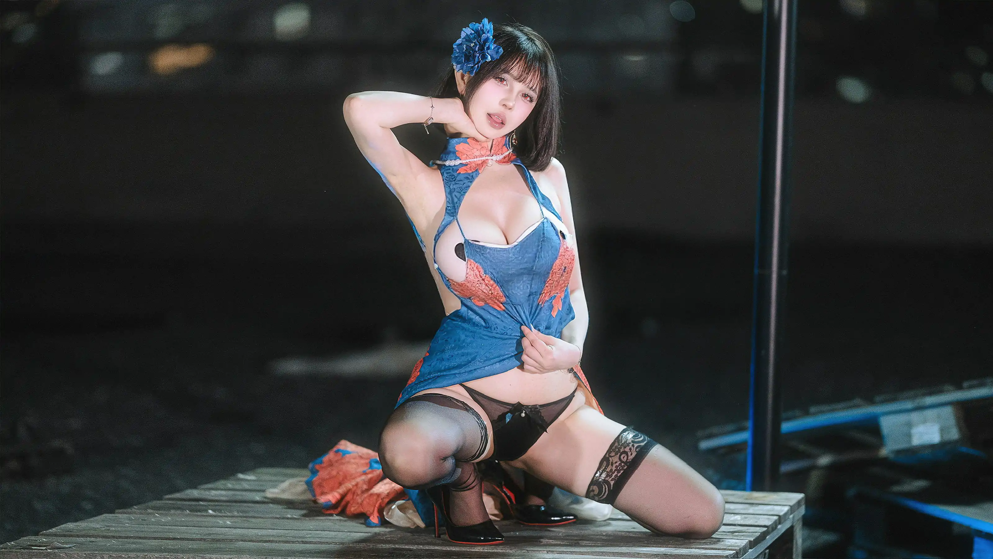 Tina很妖孽呀 建武 旗袍(39P) cosplayer写真 碧蓝航线 P.8