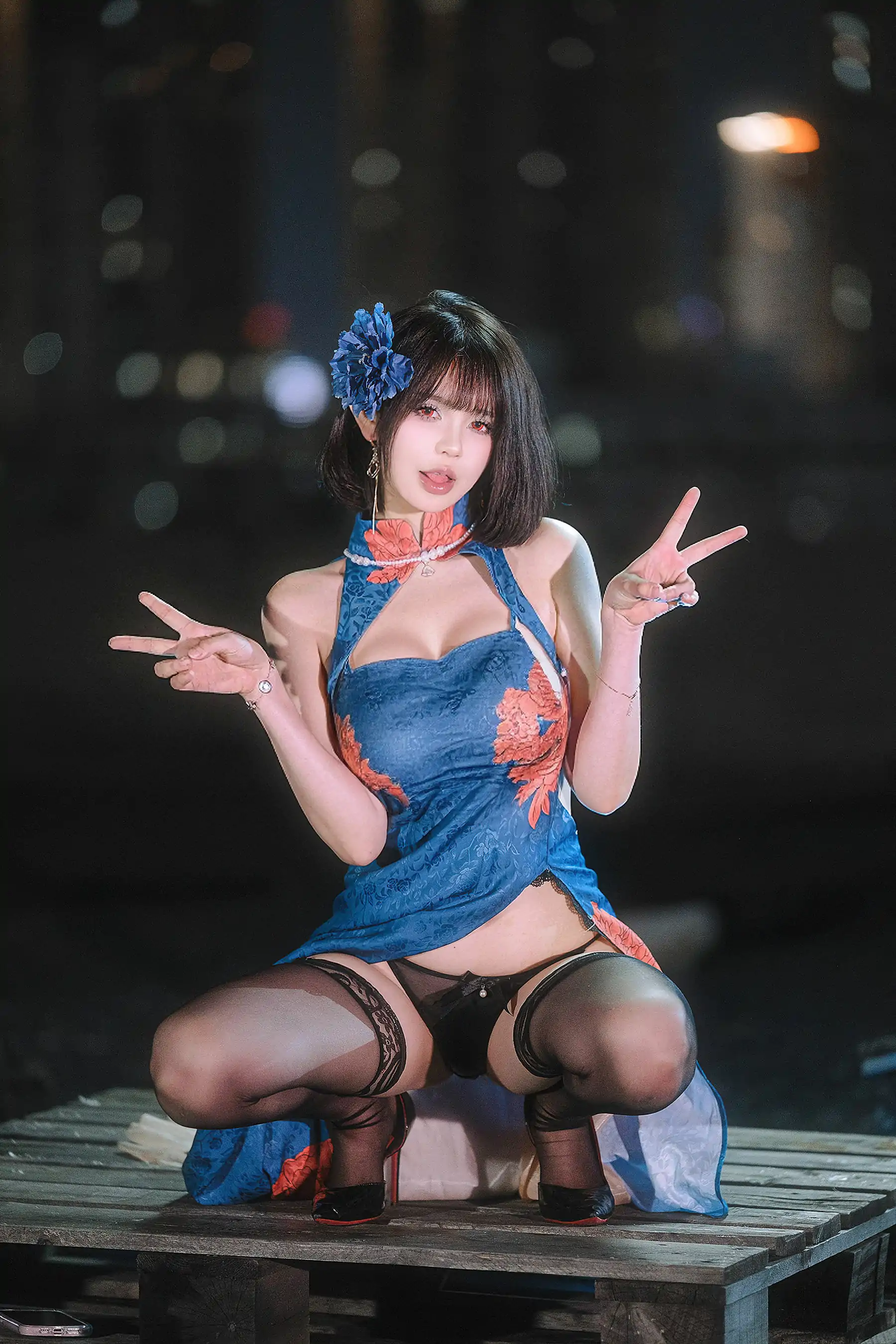 Tina很妖孽呀 cosplayer写真 旗袍(39P) 碧蓝航线 建武 P.5