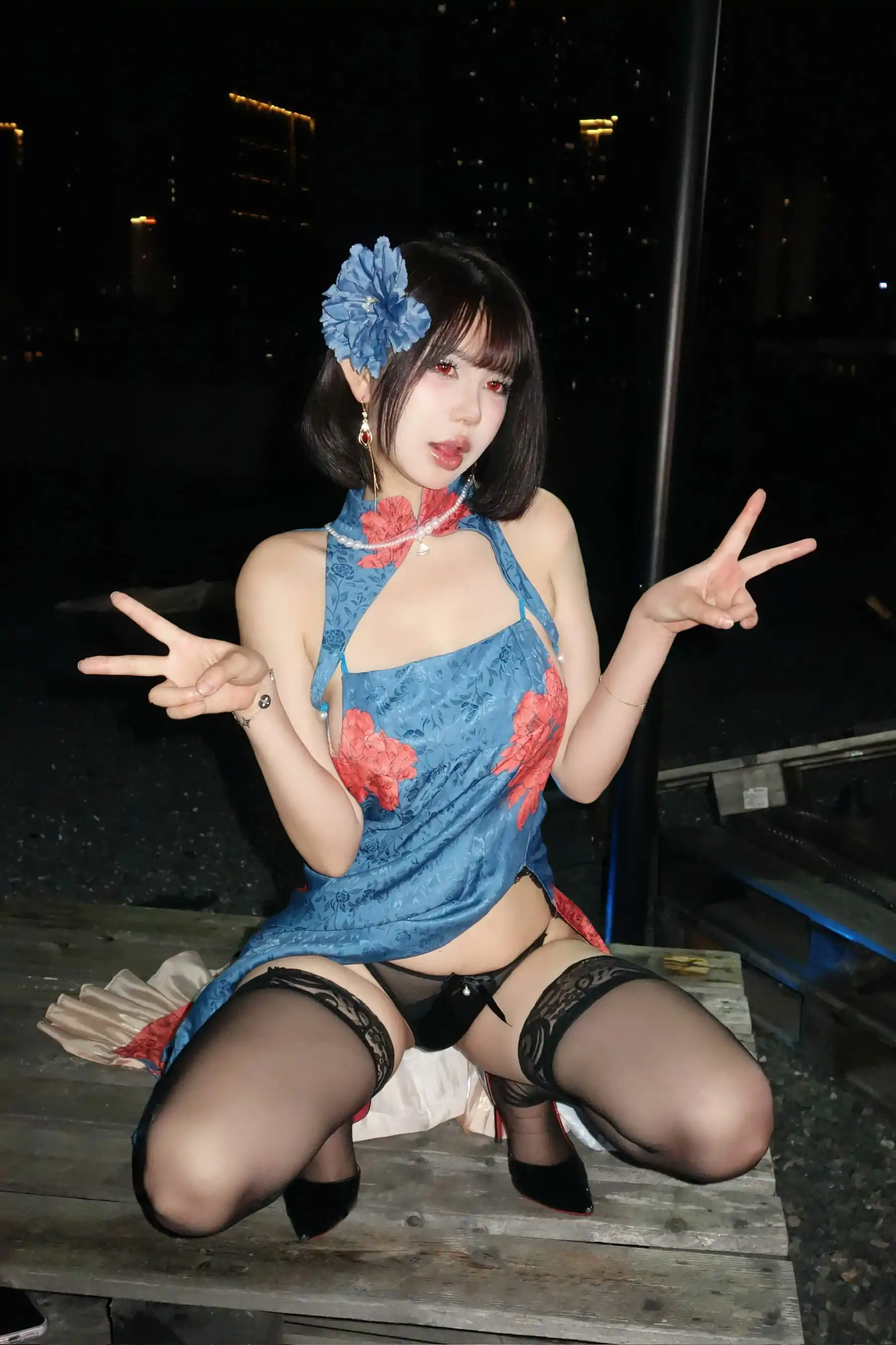 cosplayer写真 建武 碧蓝航线 Tina很妖孽呀 旗袍(39P) P.2