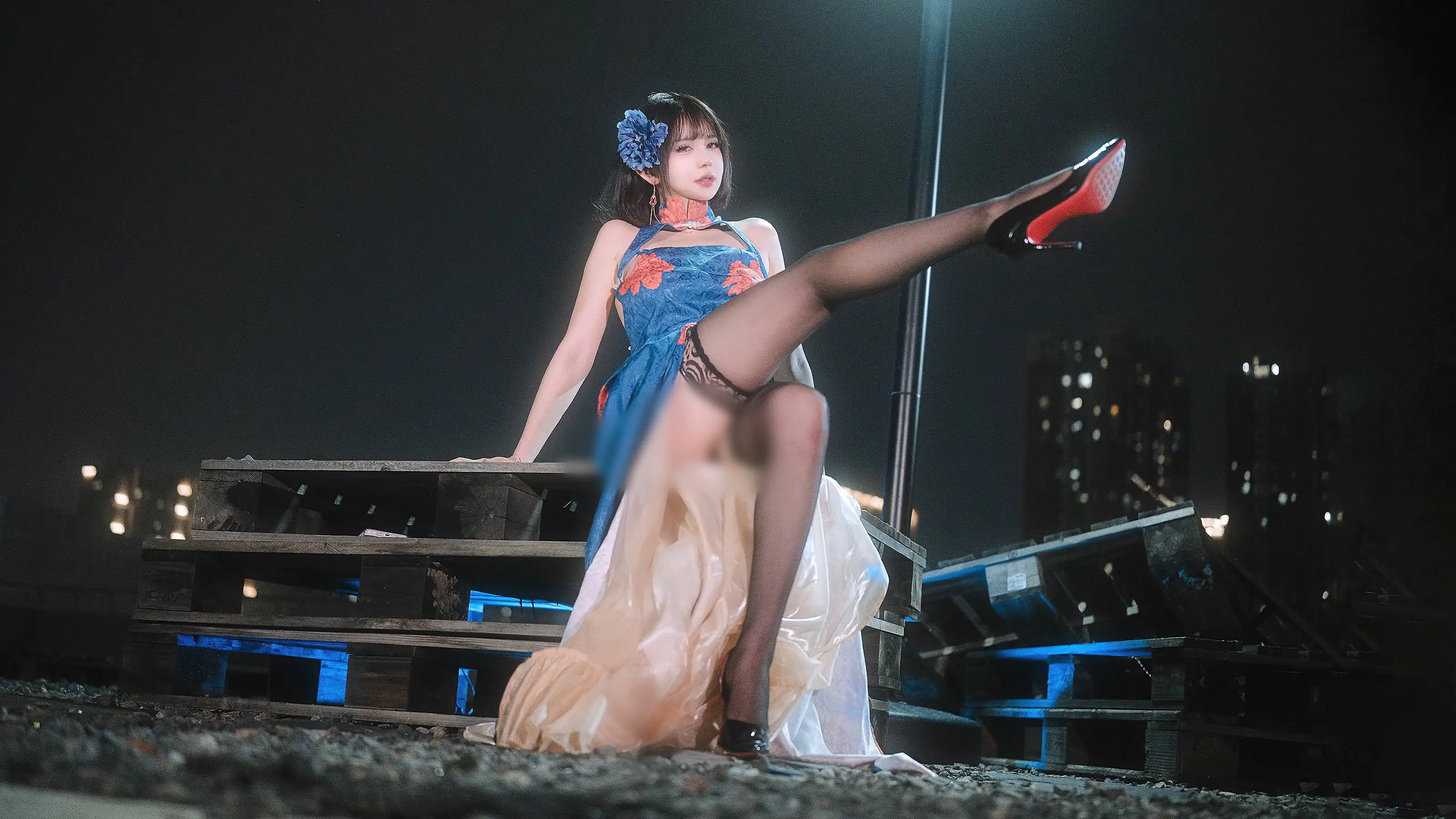 Tina很妖孽呀 cosplayer写真 旗袍(39P) 碧蓝航线 建武 P.5