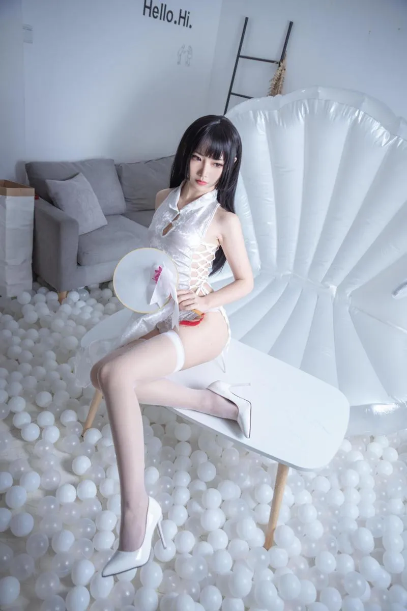 白色旗袍 【Cosplay】 面饼仙儿 P.6