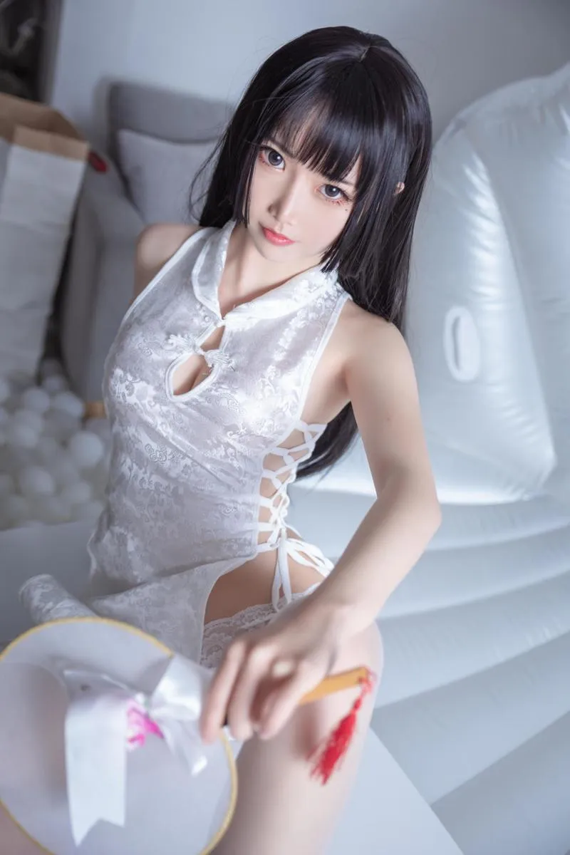 白色旗袍 【Cosplay】 面饼仙儿 P.6