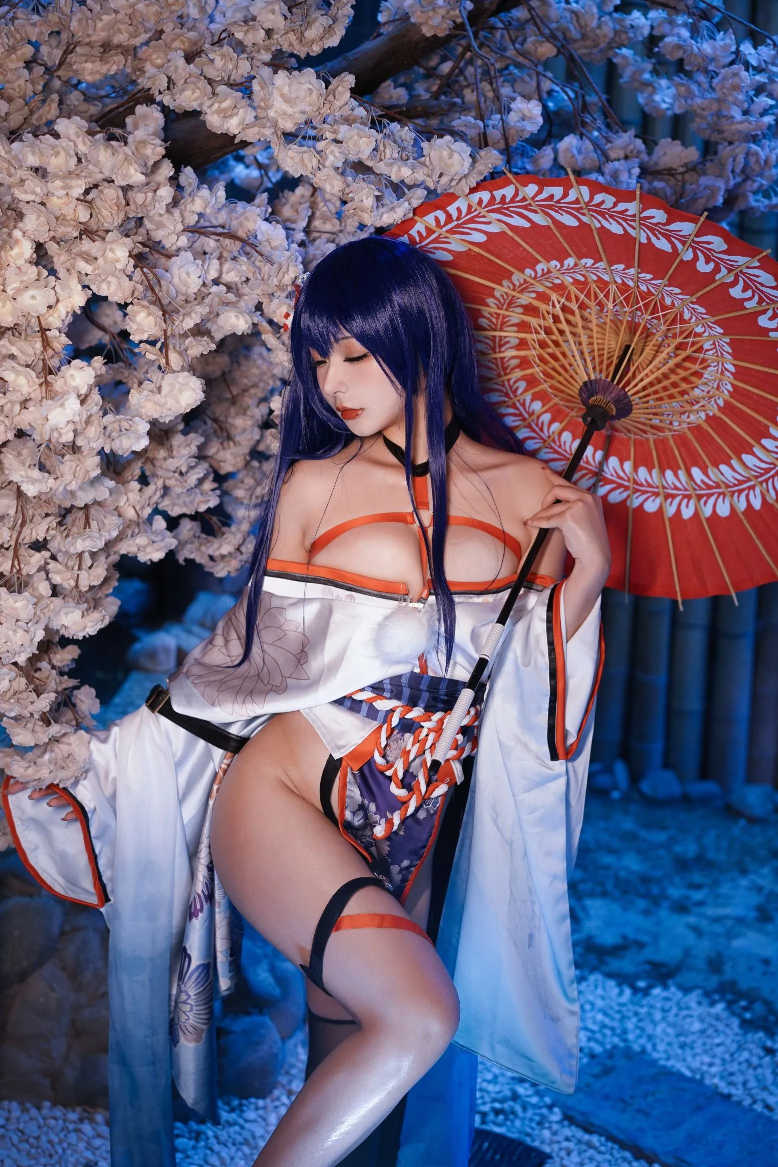 Erophone cosplayer写真 Re Yuuhui玉汇 真子 和服抹油 P.3