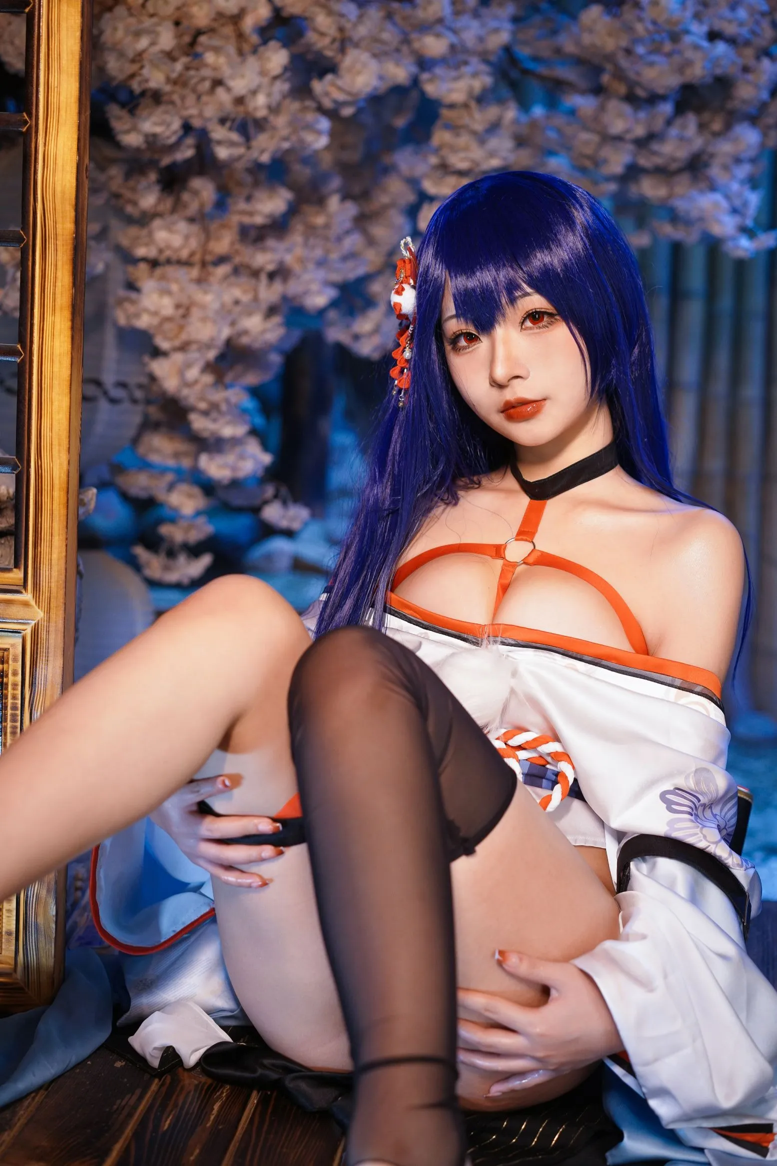 和服抹油 Re 真子 cosplayer写真 Erophone Yuuhui玉汇 P.1