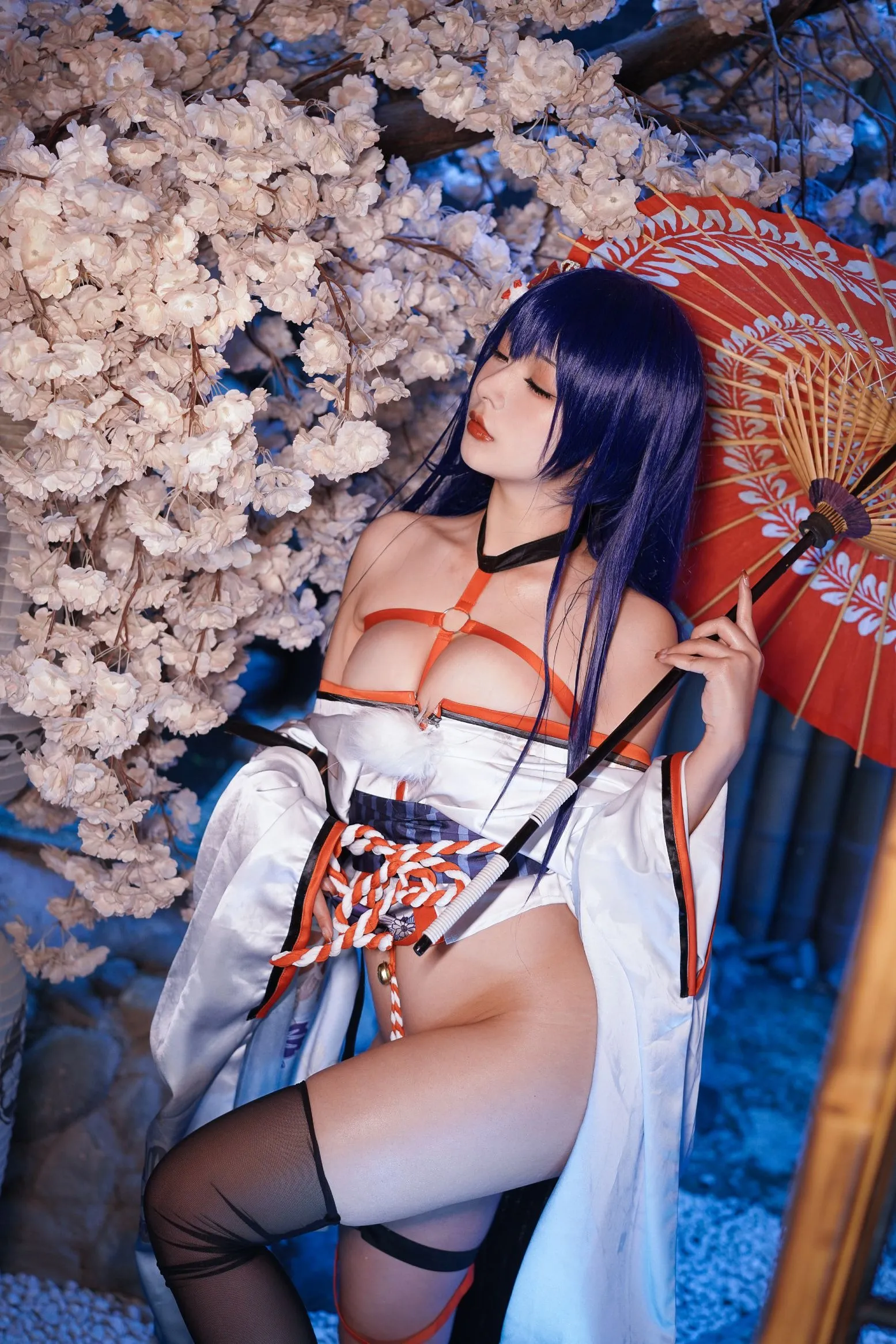 Re 和服抹油 cosplayer写真 Yuuhui玉汇 Erophone 真子 P.2