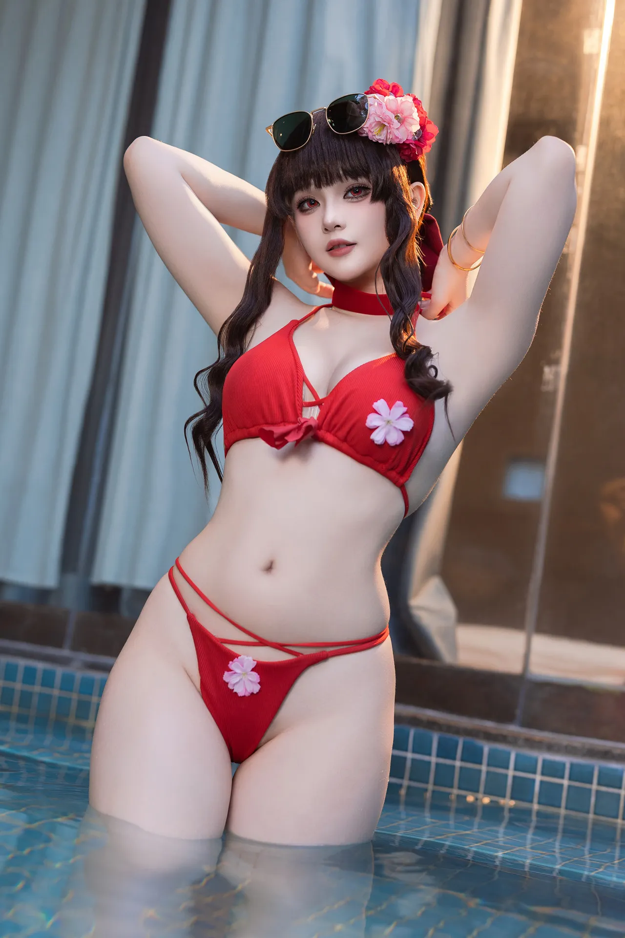 樱花泳装 屿鱼 全集修正 Cosplay P.8