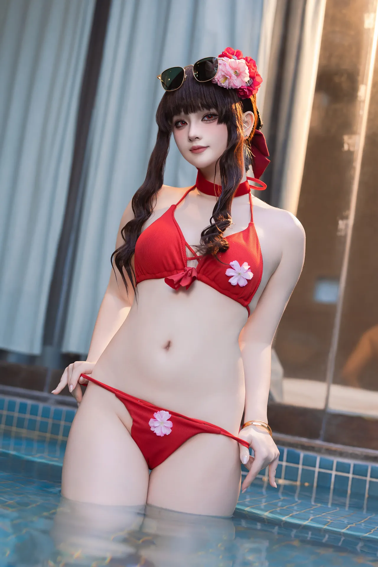 樱花泳装 屿鱼 全集修正 Cosplay P.8